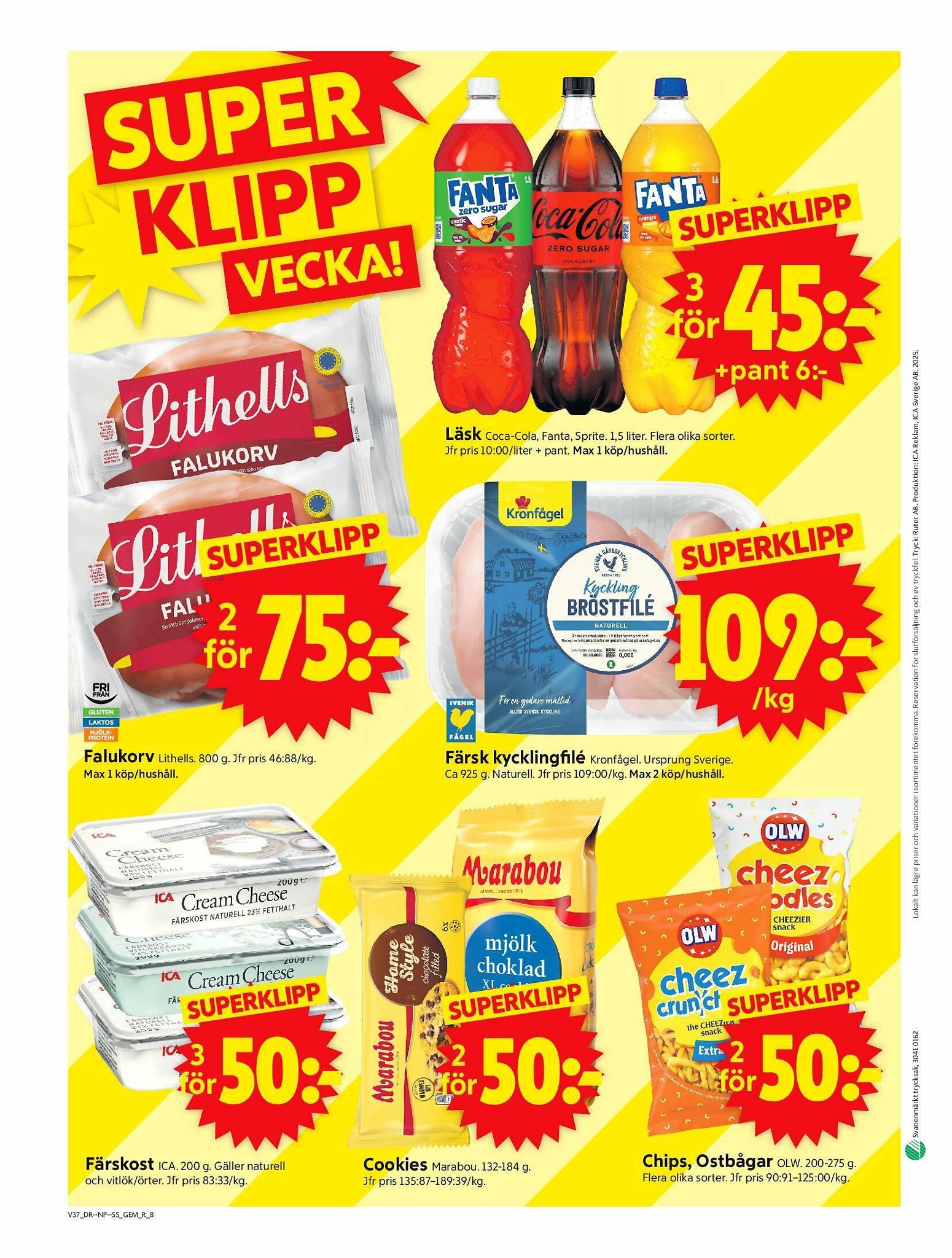 ica-supermarket - ICA Supermarket-reklambladet giltigt från 08/09 - 14/09 - page: 10