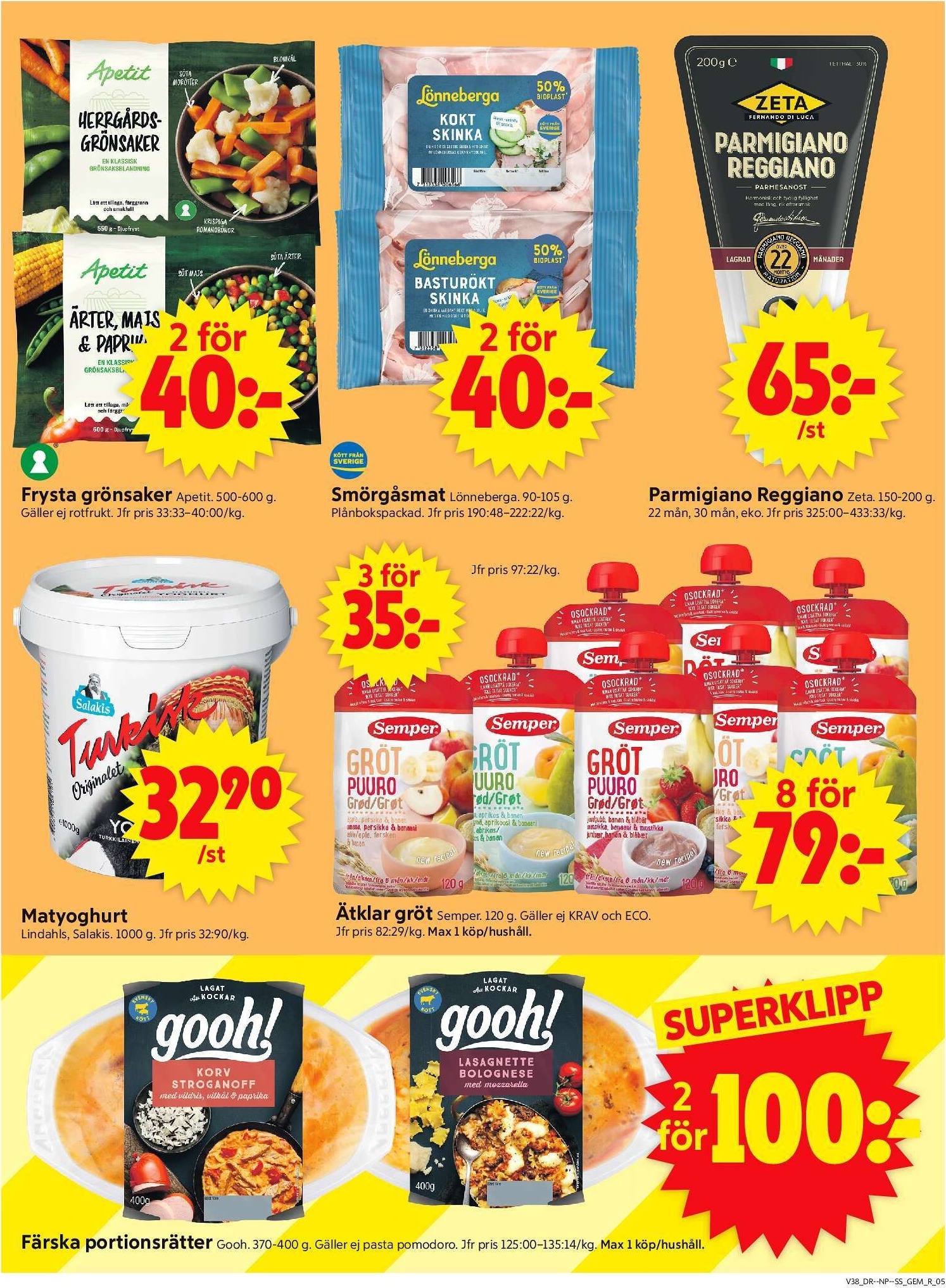 ica-supermarket - ICA Supermarket-reklambladet giltigt från 15/09 - 21/09 - page: 5