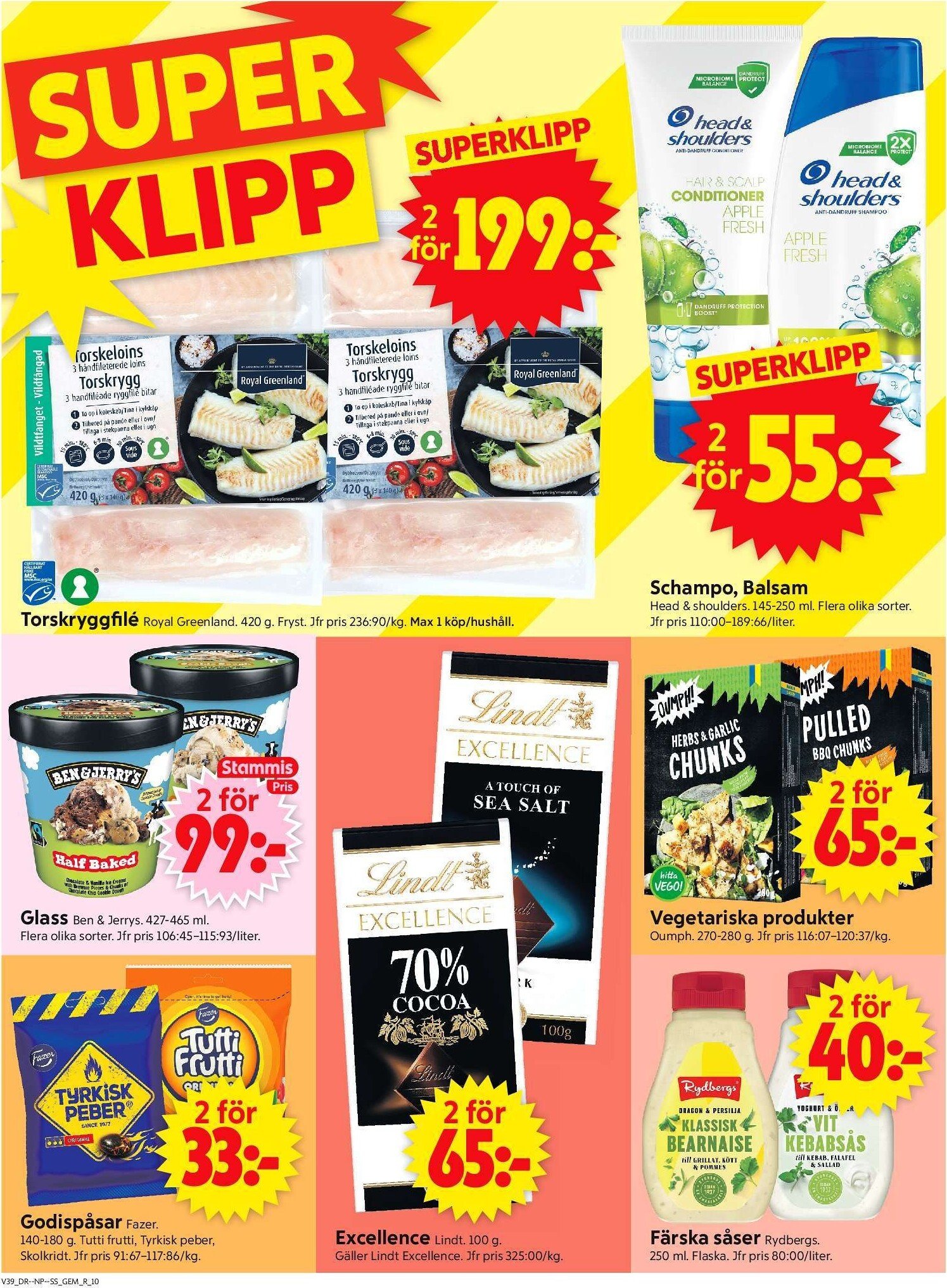 ica-supermarket - ICA Supermarket-reklambladet giltigt från 22/09 - 28/09 - page: 12