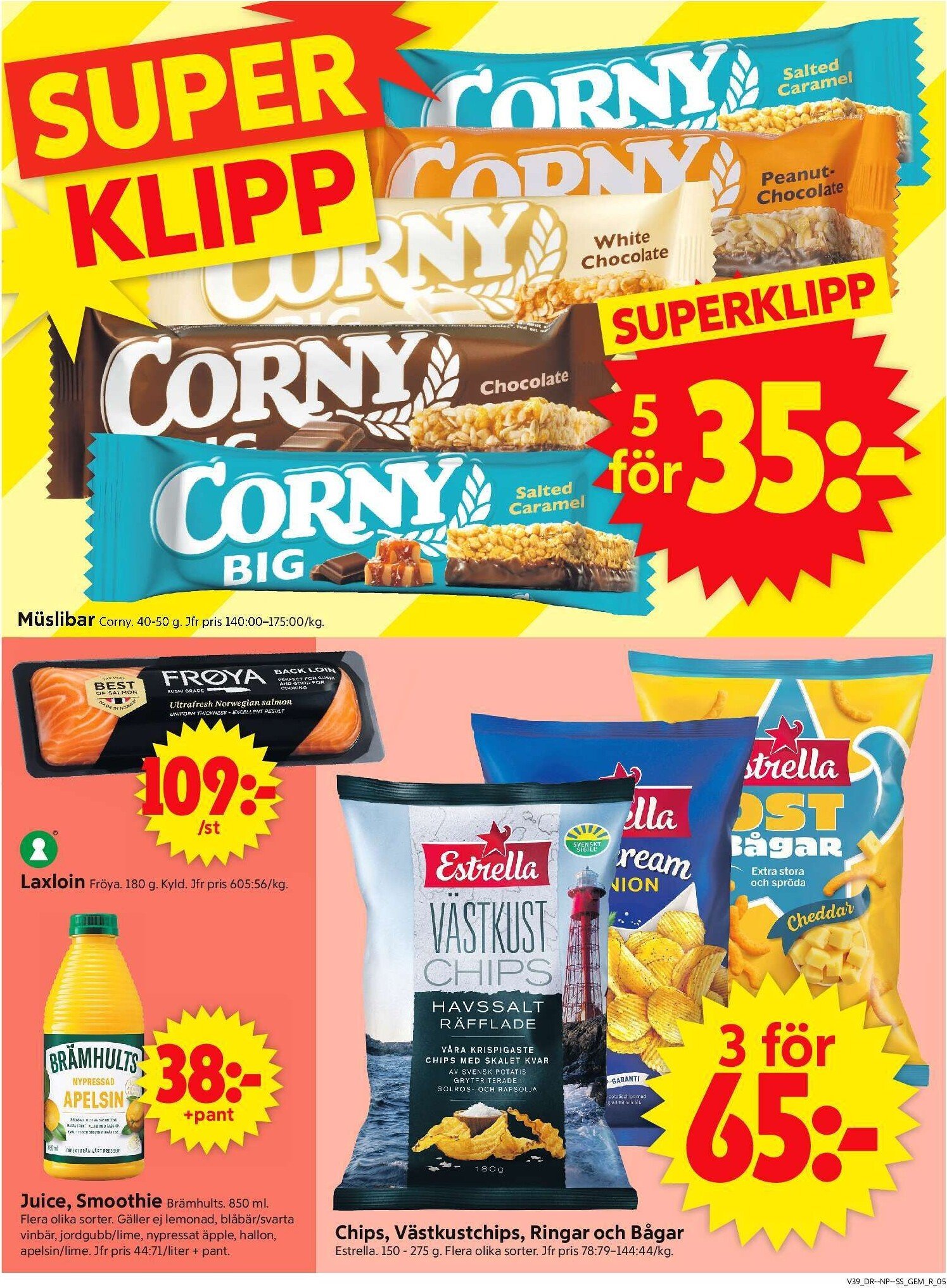 ica-supermarket - ICA Supermarket-reklambladet giltigt från 22/09 - 28/09 - page: 5