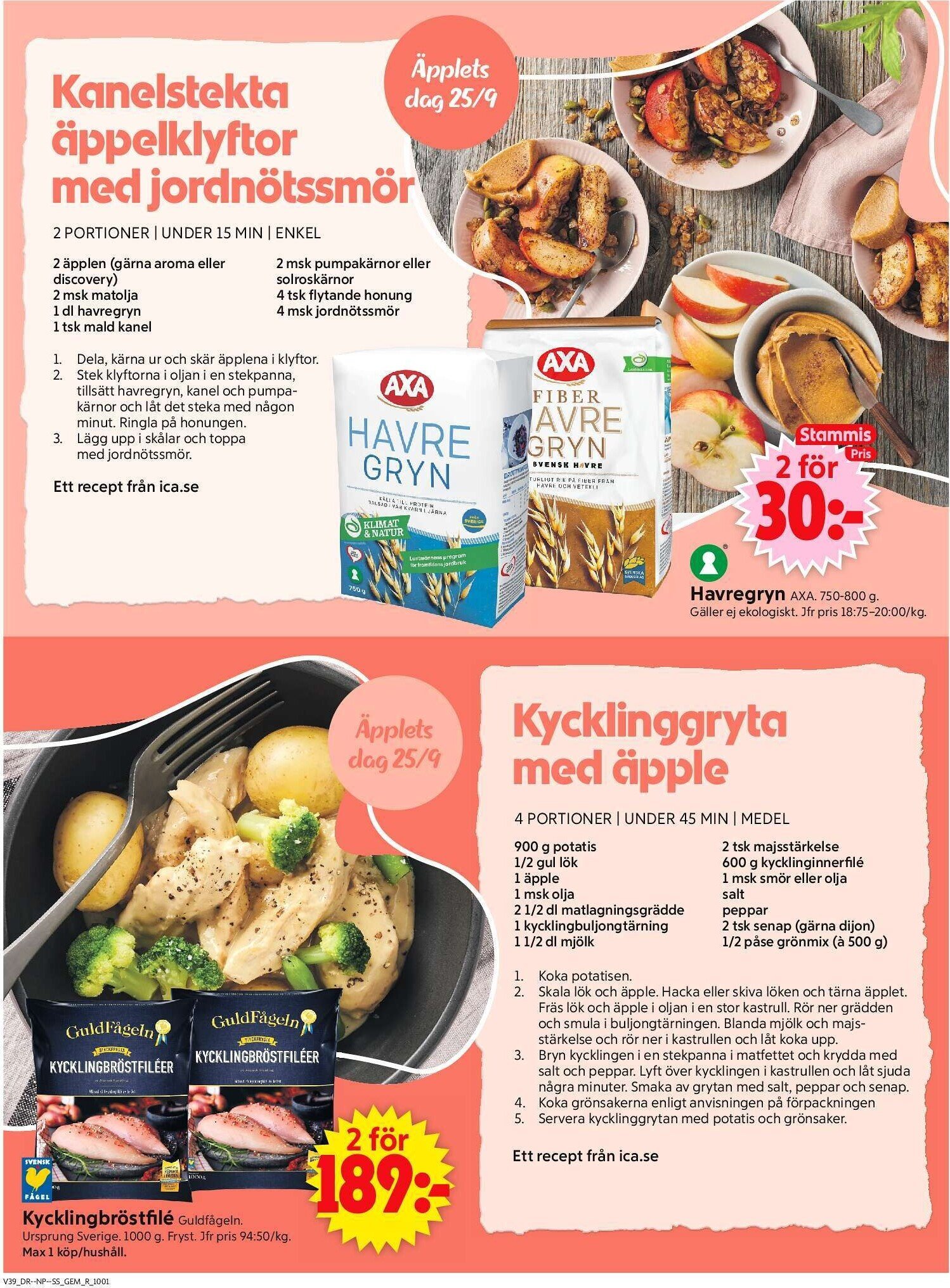 ica-supermarket - ICA Supermarket-reklambladet giltigt från 22/09 - 28/09 - page: 6