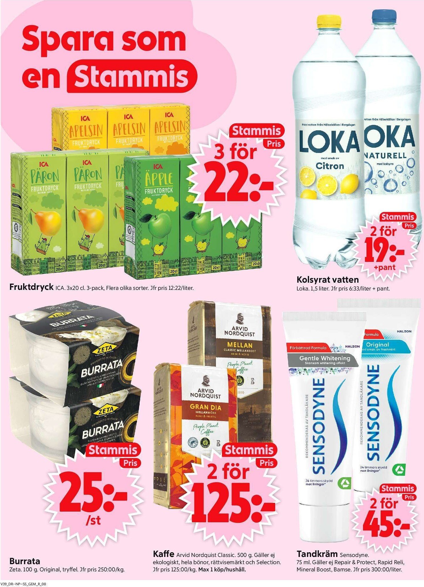 ica-supermarket - ICA Supermarket-reklambladet giltigt från 22/09 - 28/09 - page: 10