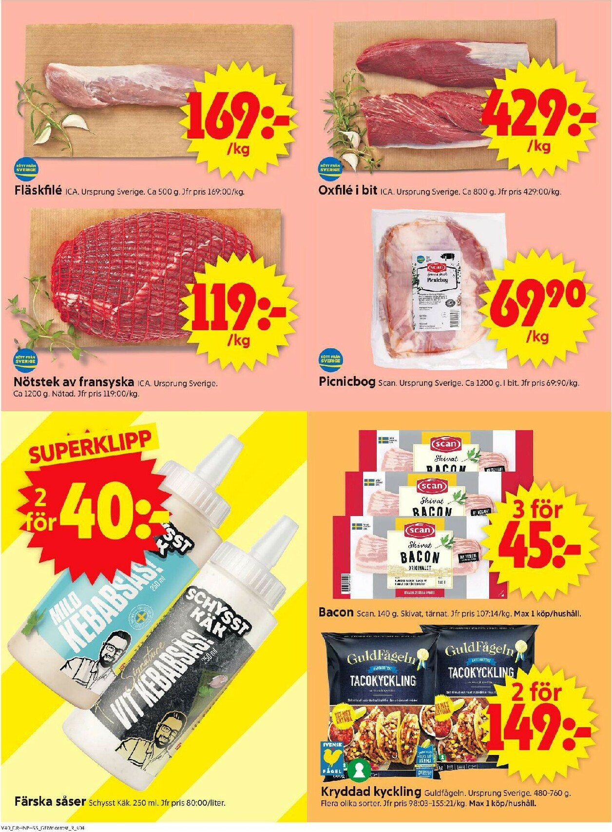 ica-supermarket - ICA Supermarket-reklambladet giltigt från 29/09 - 05/10 - page: 4