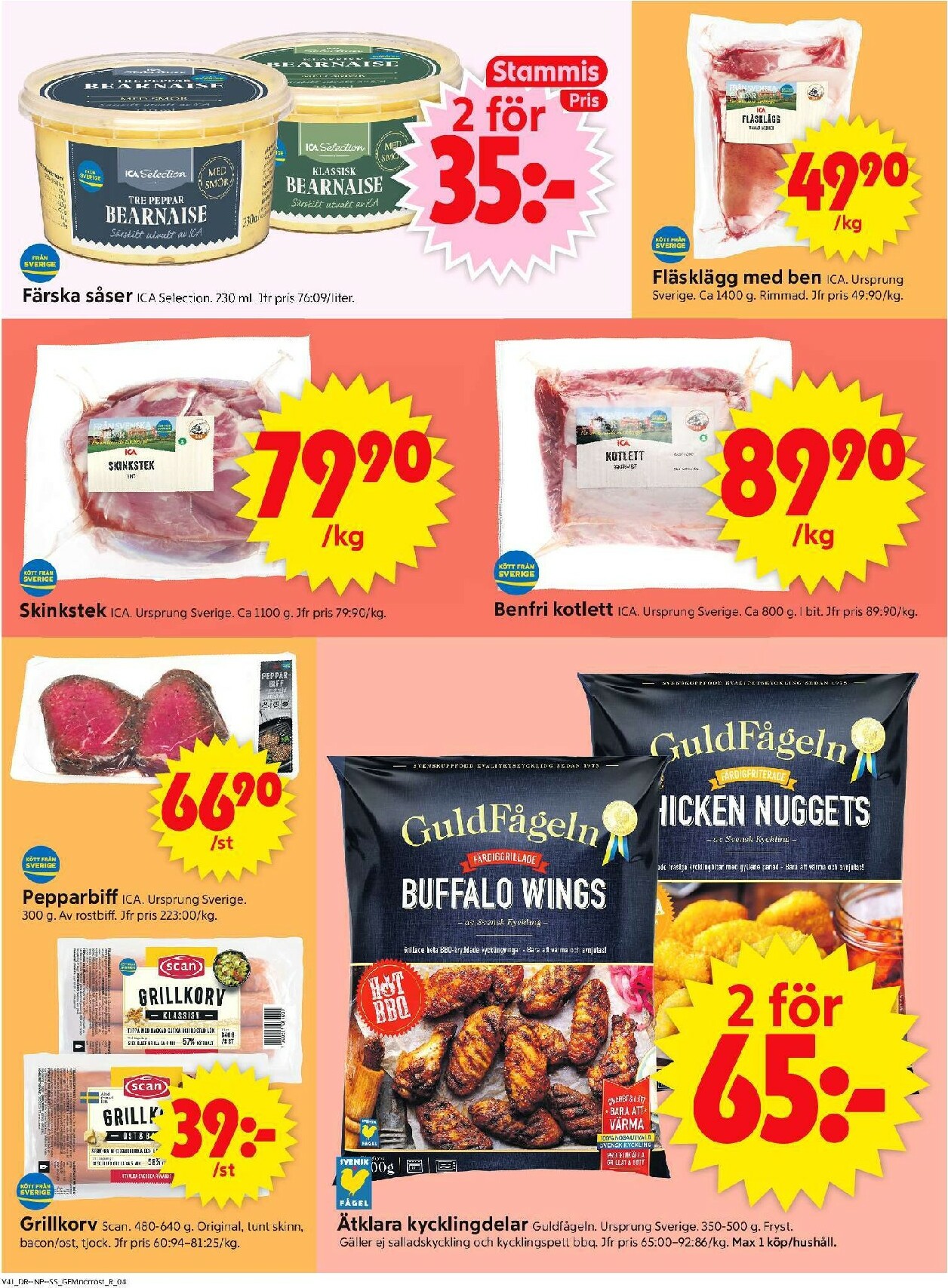ica-supermarket - ICA Supermarket-reklambladet giltigt från 06/10 - 12/10 - page: 4