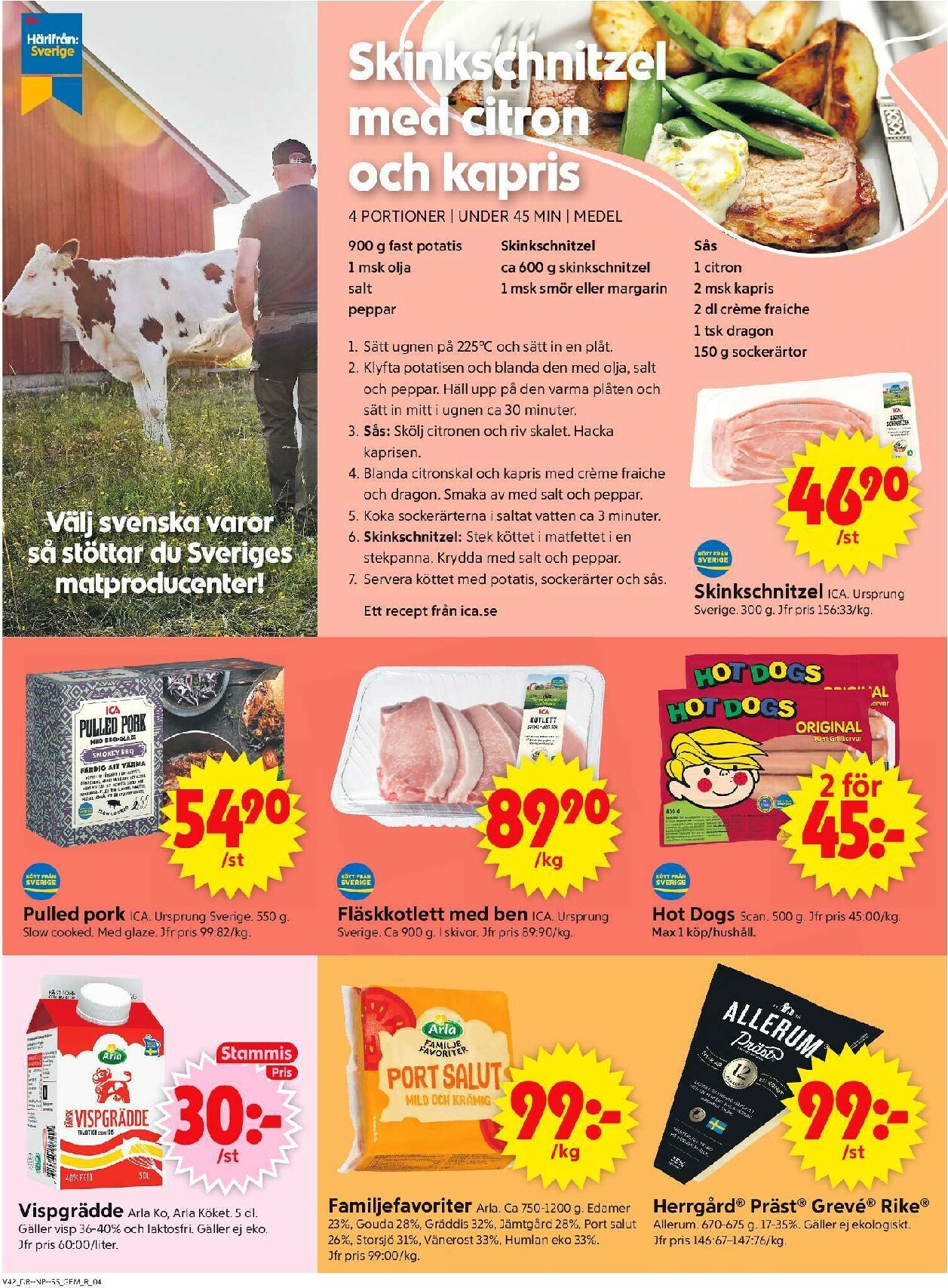 ica-supermarket - ICA Supermarket-reklambladet giltigt från 13/10 - 19/10 - page: 4