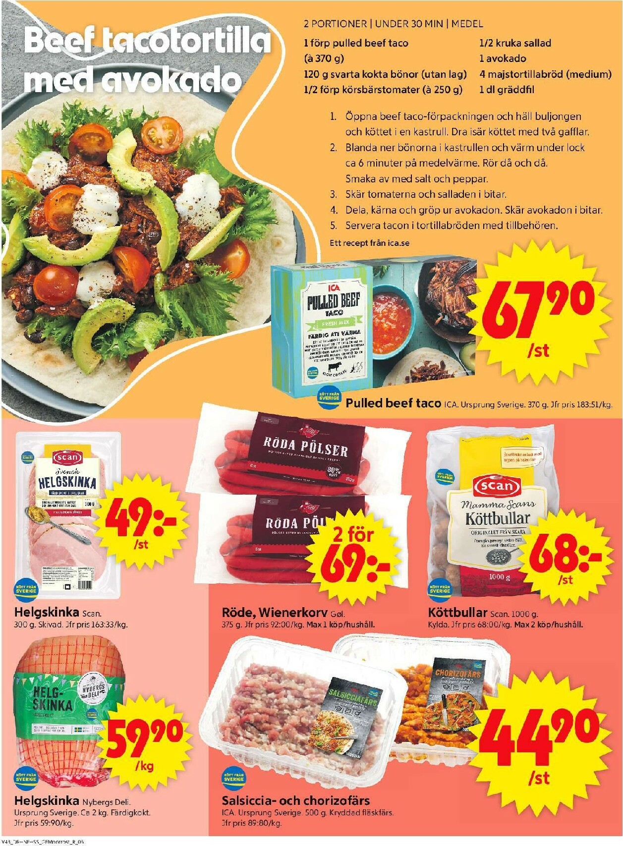 ica-supermarket - ICA Supermarket-reklambladet giltigt från 20/10 - 26/10 - page: 8