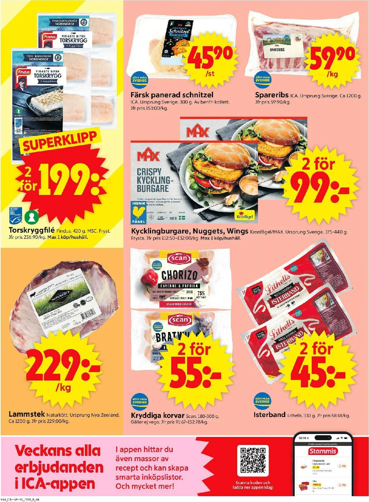 ica-supermarket - ICA Supermarket-reklambladet giltigt från 27/10 - 02/11 - page: 4