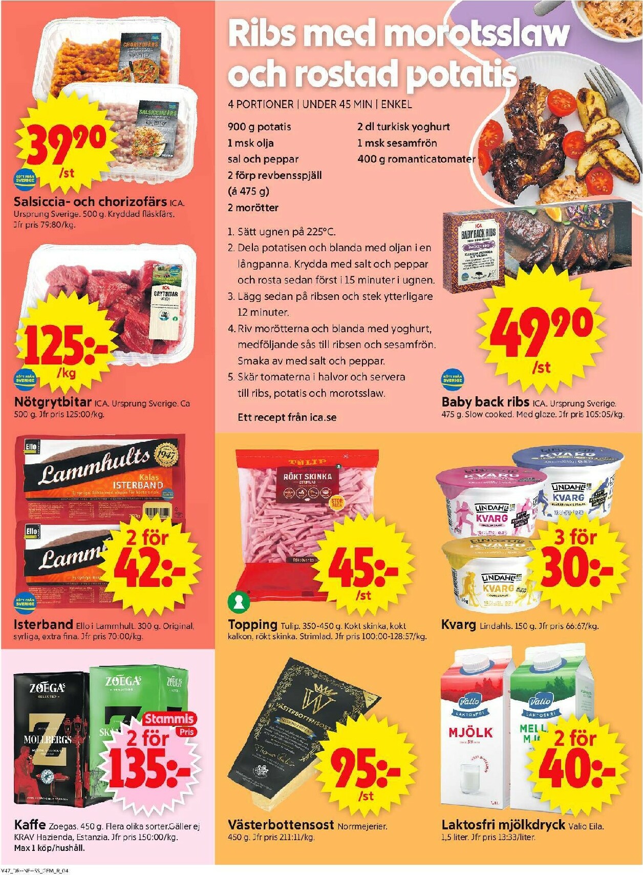 ica-supermarket - ICA Supermarket-reklambladet giltigt från 17/11 - 23/11 - page: 4