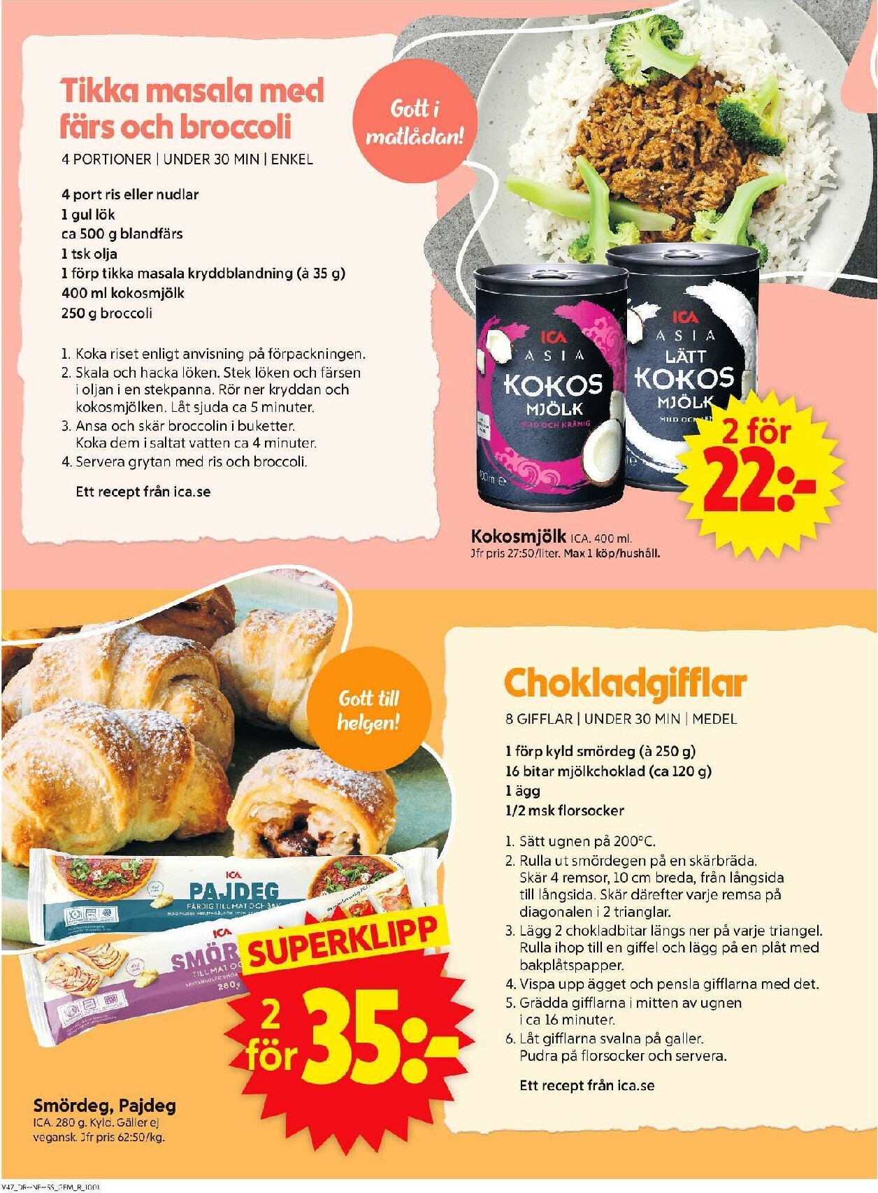 ica-supermarket - ICA Supermarket-reklambladet giltigt från 17/11 - 23/11 - page: 6