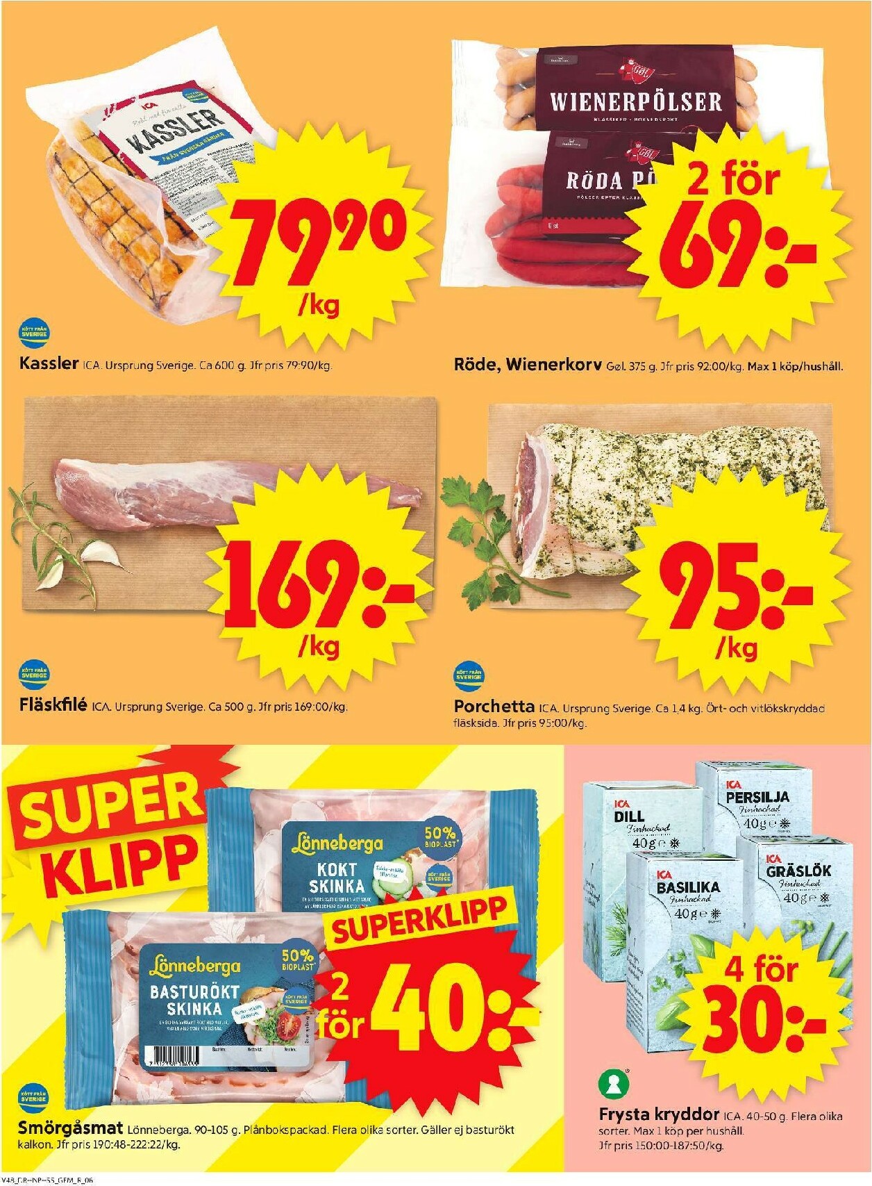 ica-supermarket - ICA Supermarket-reklambladet giltigt från 24/11 - 30/11 - page: 8