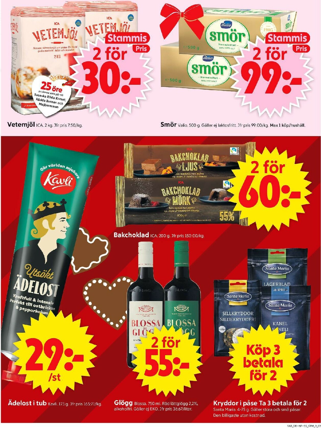 ica-supermarket - ICA Supermarket-reklambladet giltigt från 24/11 - 30/11 - page: 3