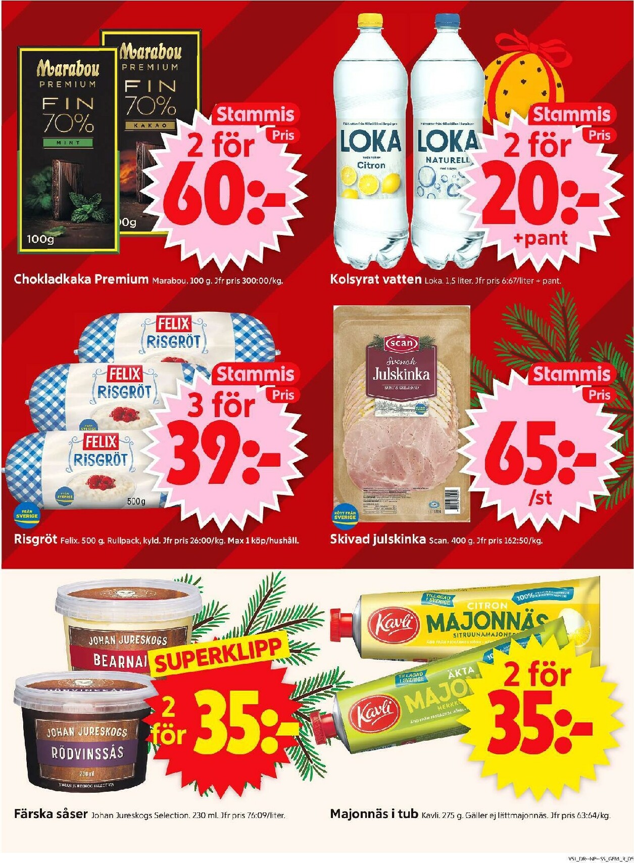 ica-supermarket - ICA Supermarket-reklambladet giltigt från 15/12 - 21/12 - page: 5
