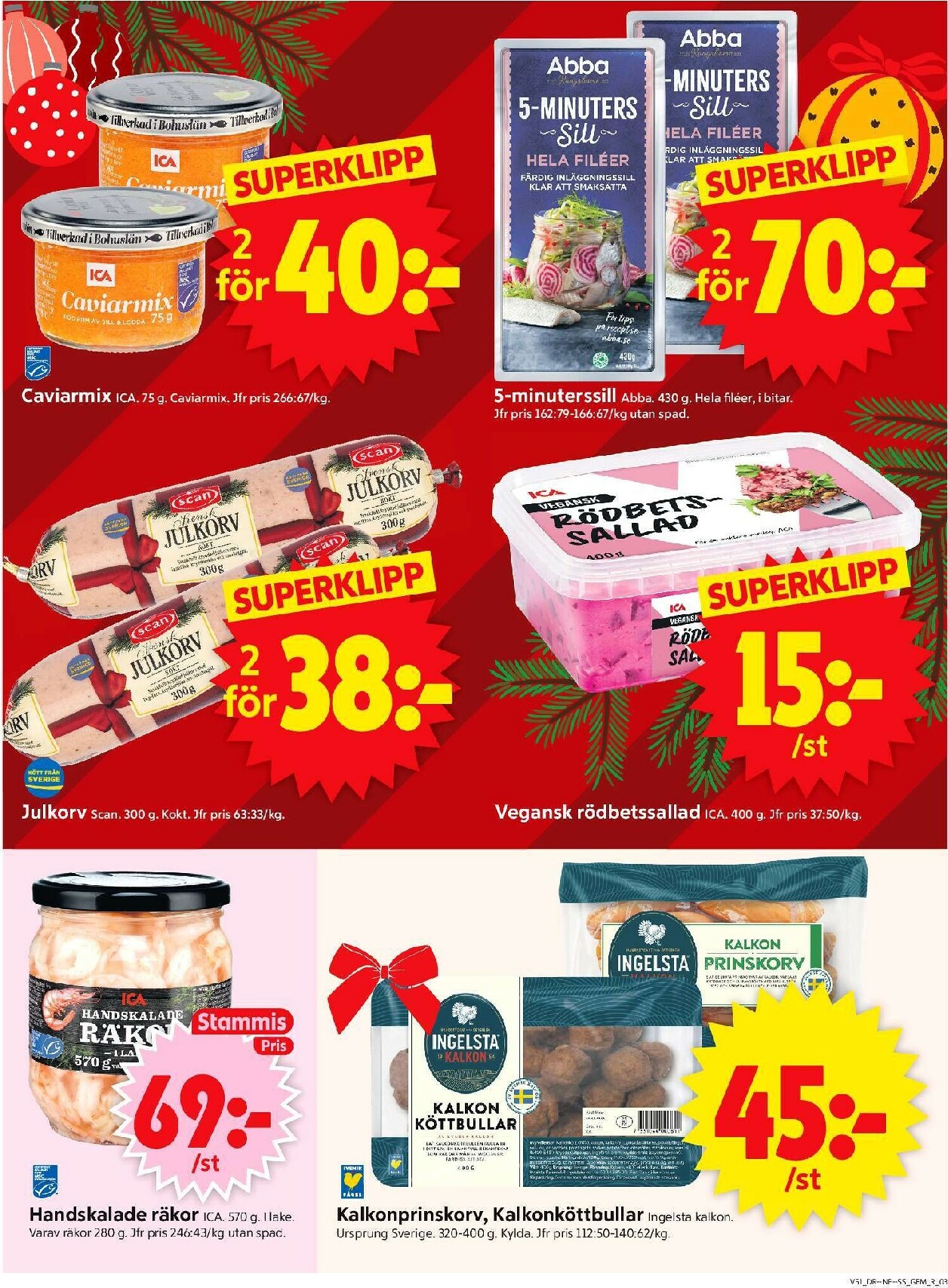 ica-supermarket - ICA Supermarket-reklambladet giltigt från 15/12 - 21/12 - page: 3