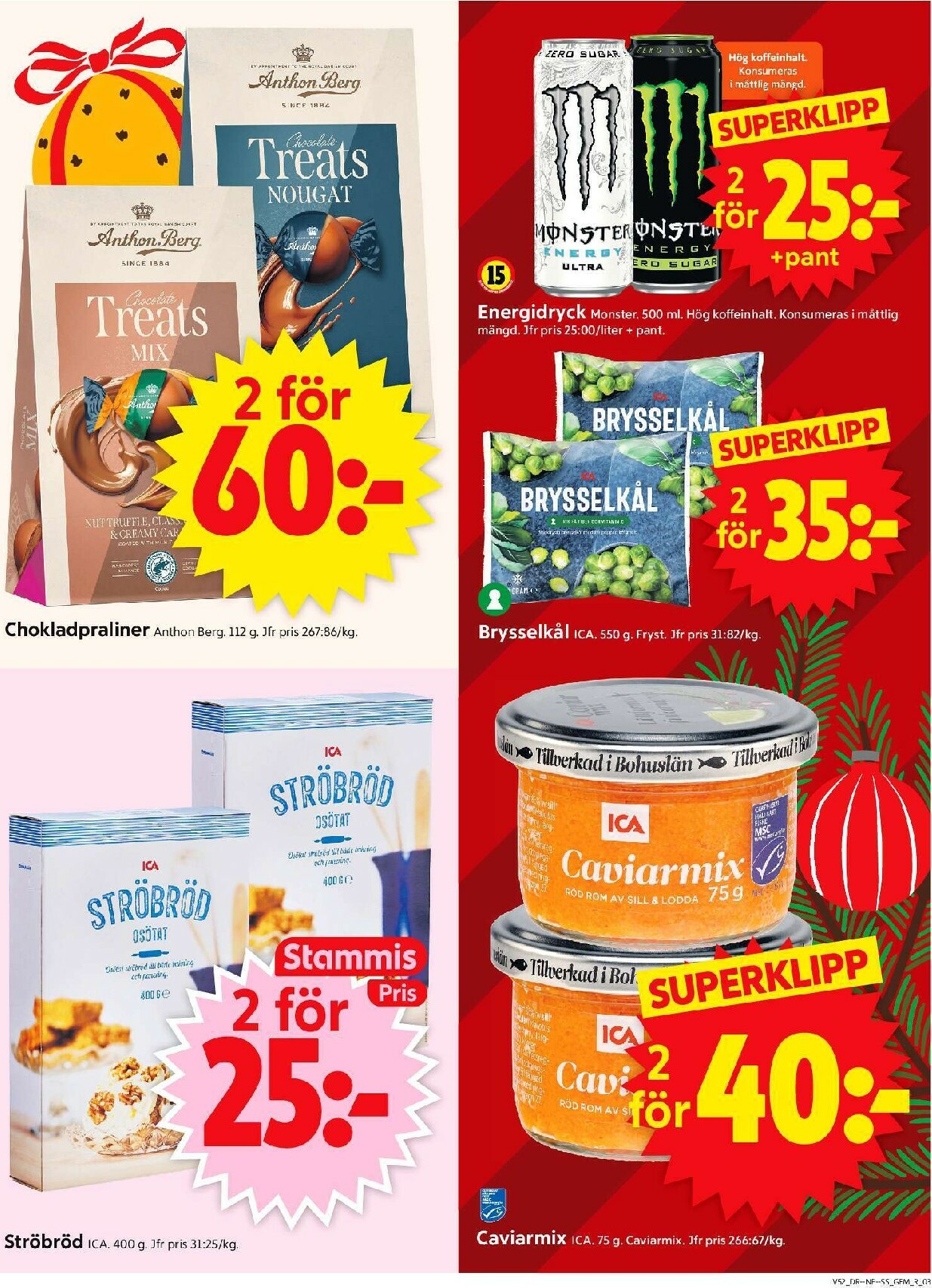 ica-supermarket - ICA Supermarket-reklambladet giltigt från 22/12 - 28/12 - page: 3