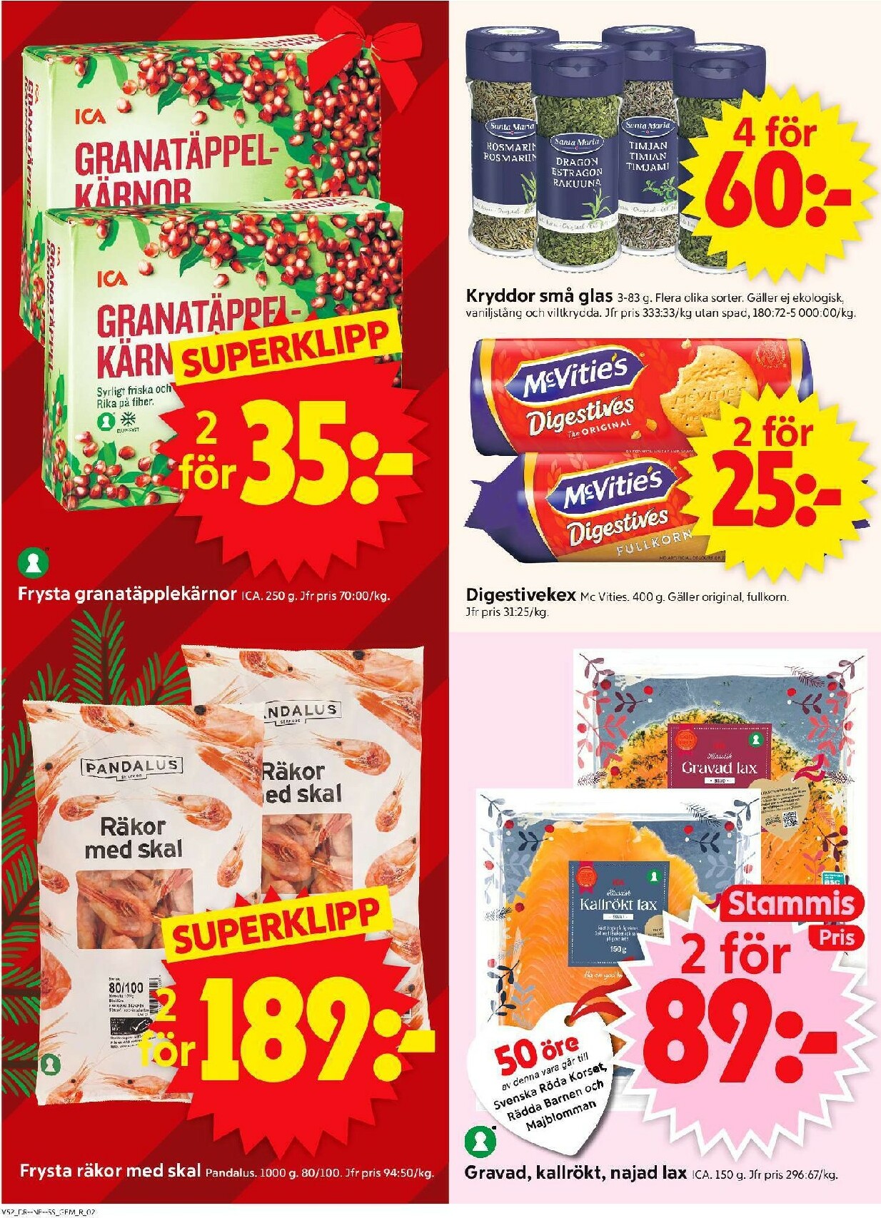 ica-supermarket - ICA Supermarket-reklambladet giltigt från 22/12 - 28/12 - page: 2