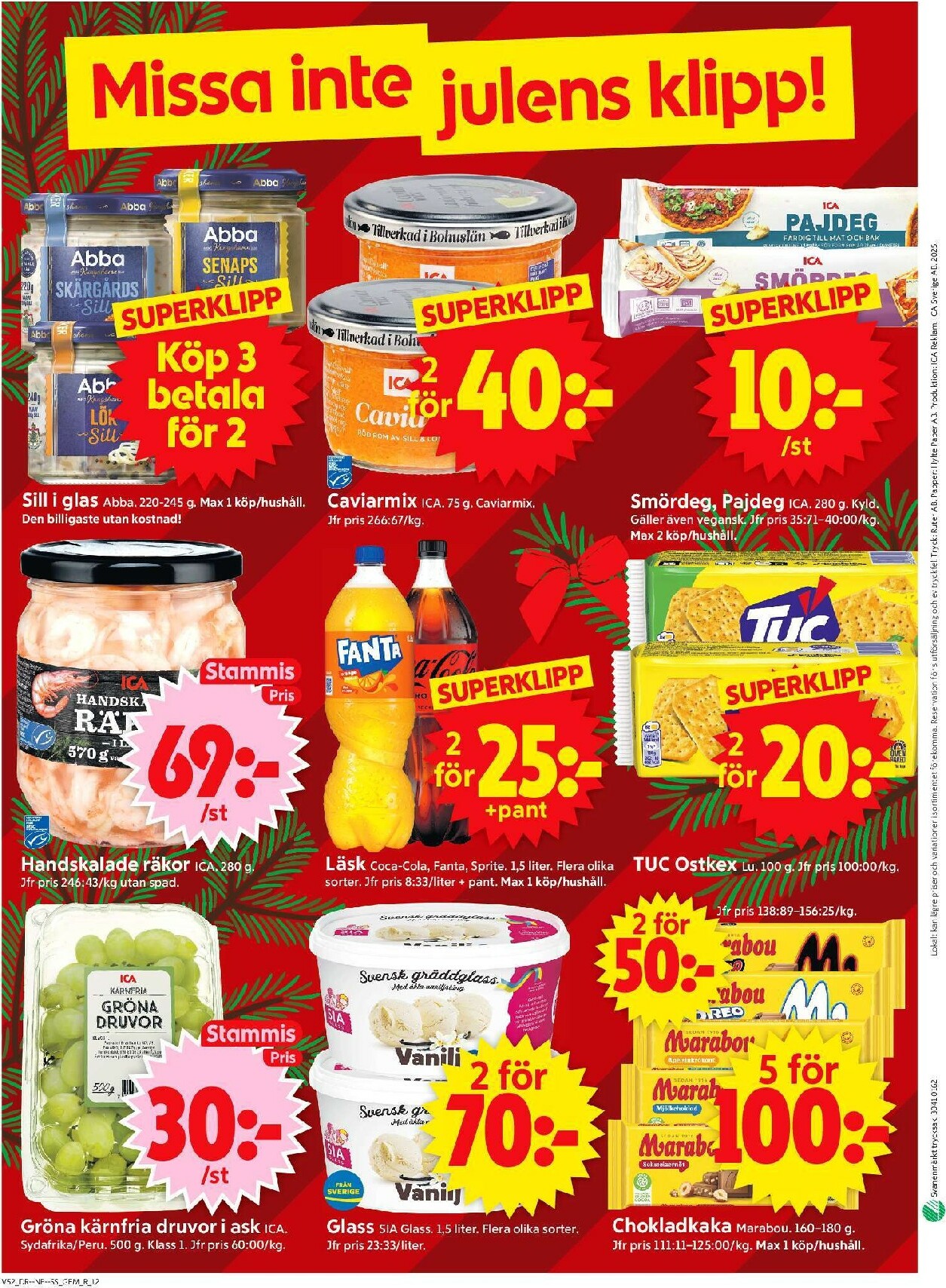 ica-supermarket - ICA Supermarket-reklambladet giltigt från 22/12 - 28/12 - page: 14