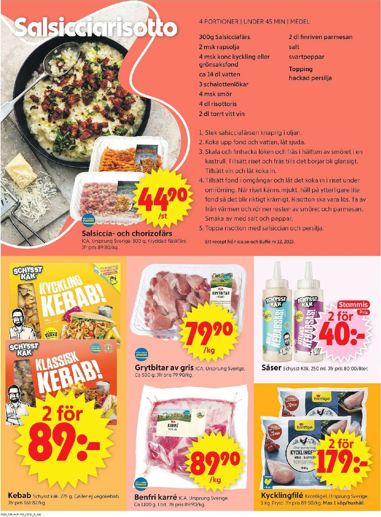 ica-supermarket - ICA Supermarket-reklambladet giltigt från 16/02/2026 - 22/02/2026 - page: 4