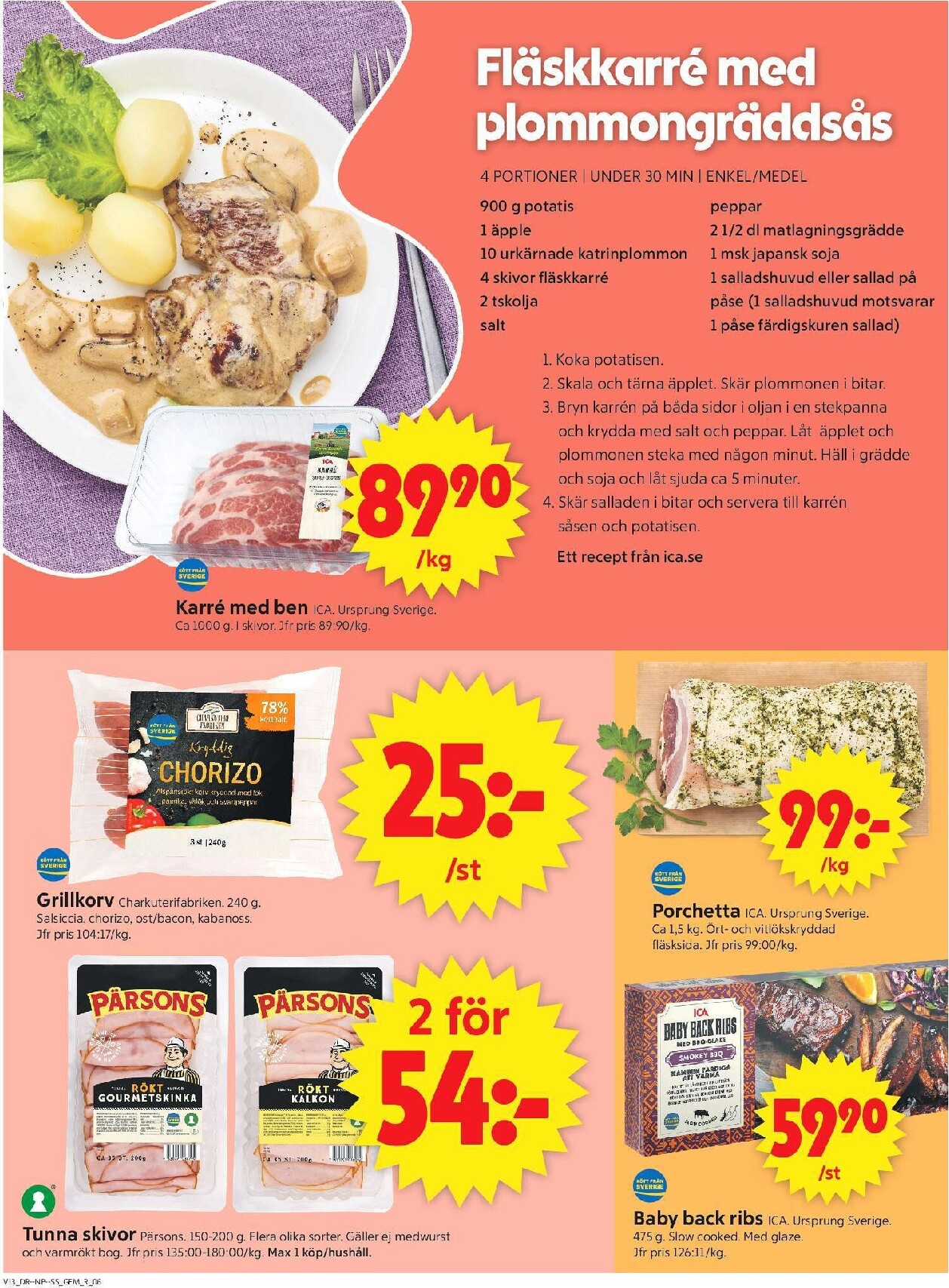 ica-supermarket - ICA Supermarket-reklambladet giltigt från 23/03/2026 - 29/03/2026 - page: 8