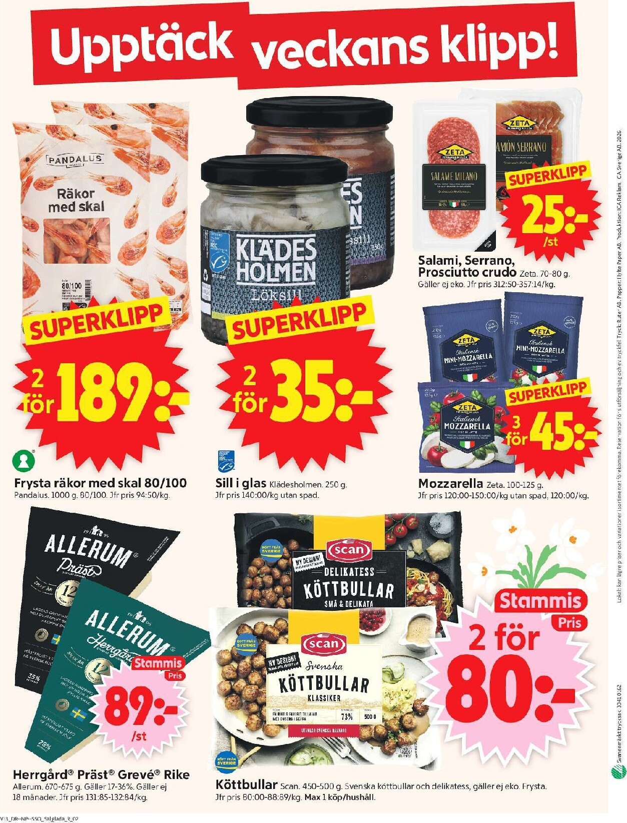 ica-supermarket - ICA Supermarket-reklambladet giltigt från 23/03/2026 - 29/03/2026 - page: 14