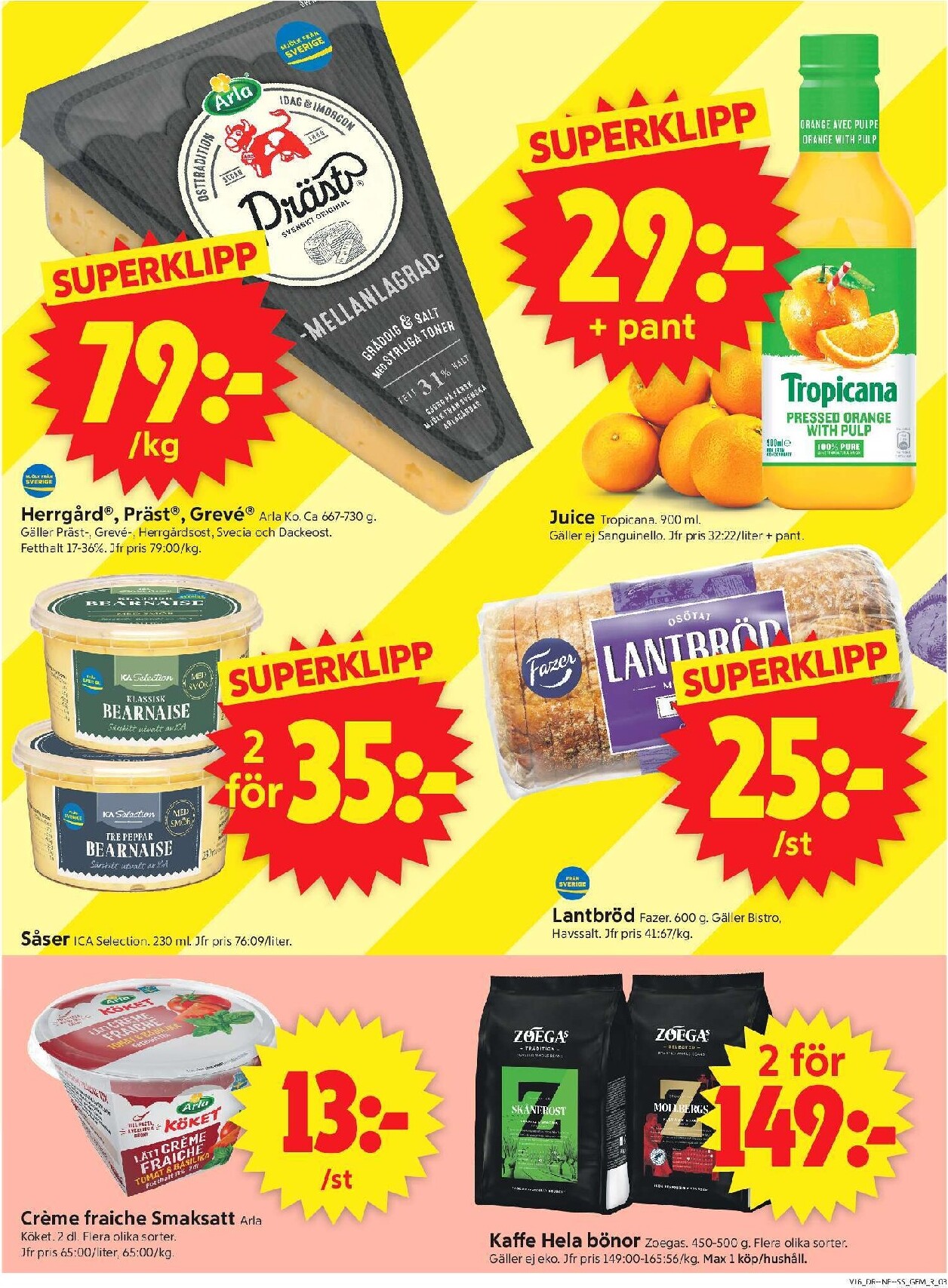 ica-supermarket - Aktuellt ICA Supermarket reklamblad giltigt från måndag 13/04/2026 till söndag 19/04/2026 - page: 3
