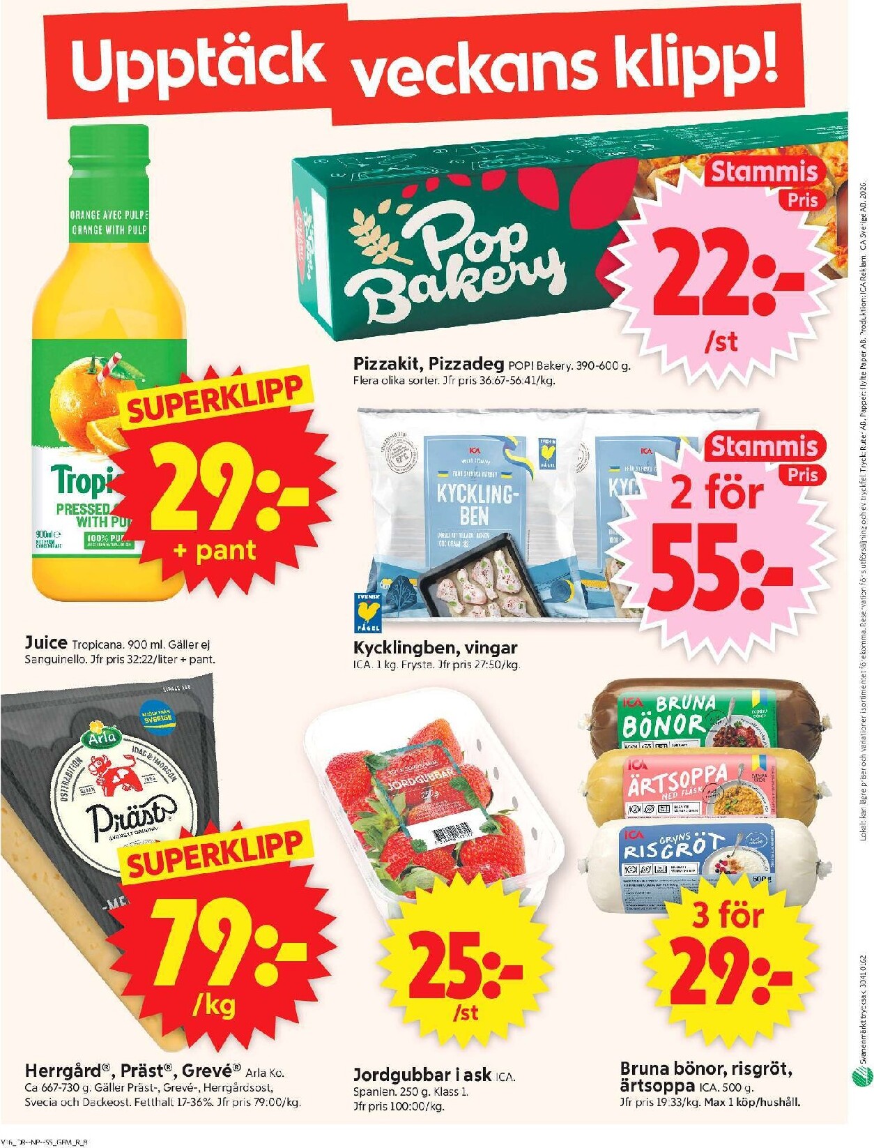 ica-supermarket - Aktuellt ICA Supermarket reklamblad giltigt från måndag 13/04/2026 till söndag 19/04/2026 - page: 10
