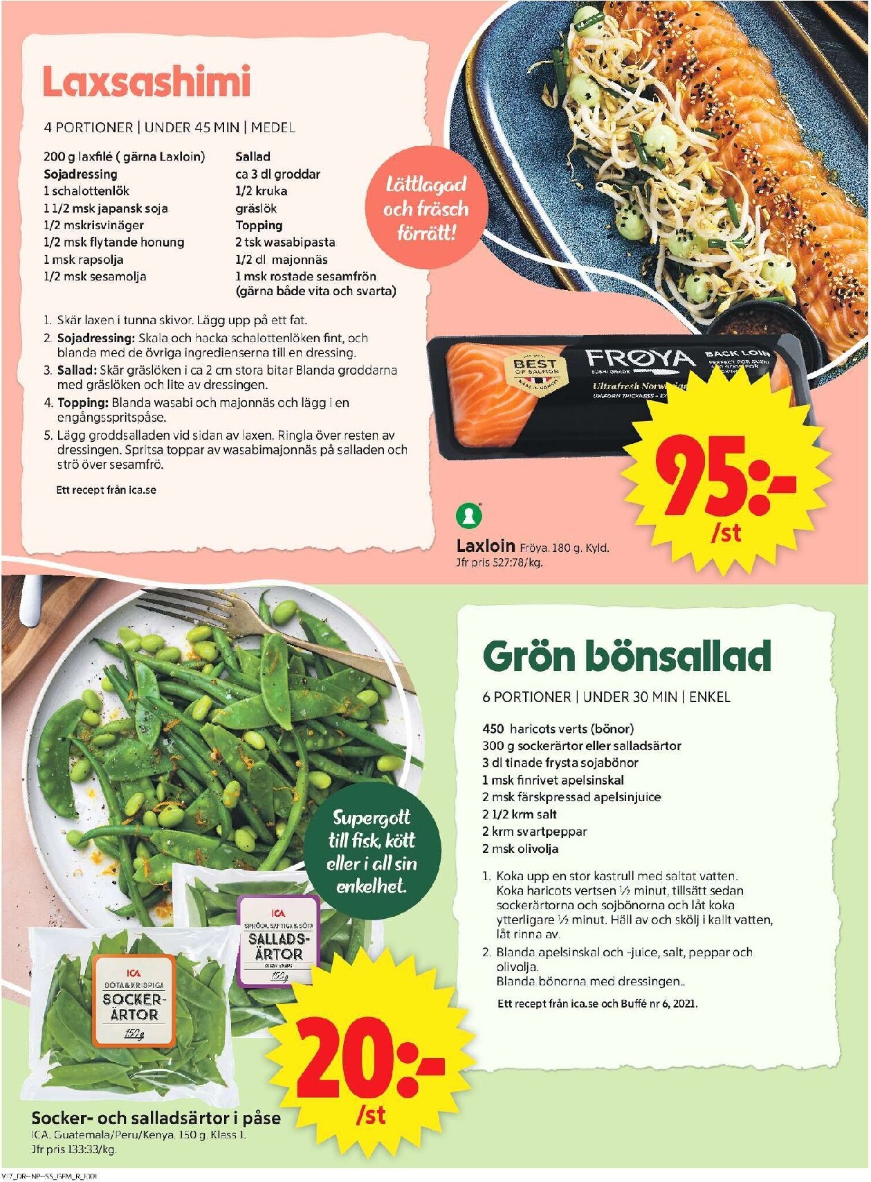 ica-supermarket - Aktuellt ICA Supermarket reklamblad giltigt från måndag 20/04/2026 till söndag 26/04/2026 - page: 6