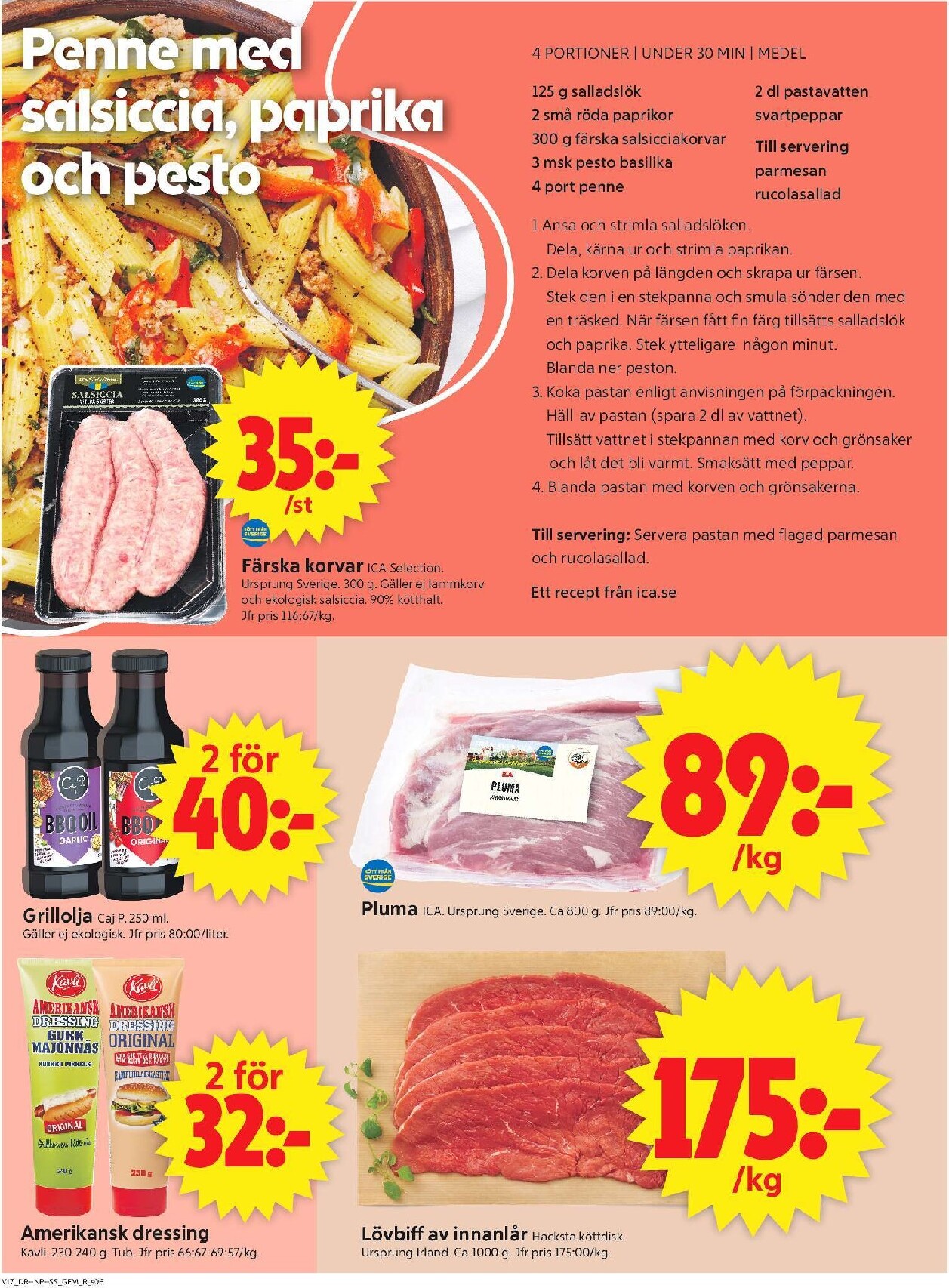 ica-supermarket - Aktuellt ICA Supermarket reklamblad giltigt från måndag 20/04/2026 till söndag 26/04/2026 - page: 8