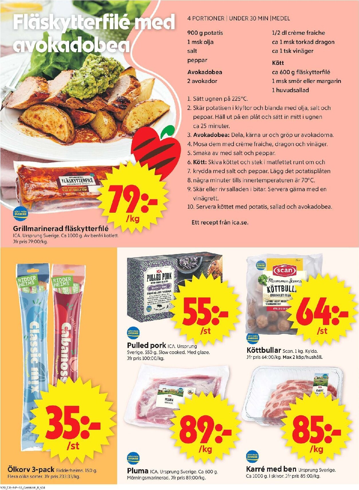 ica-supermarket - Aktuellt ICA Supermarket reklamblad giltigt från måndag 11/05/2026 till söndag 17/05/2026 - page: 4