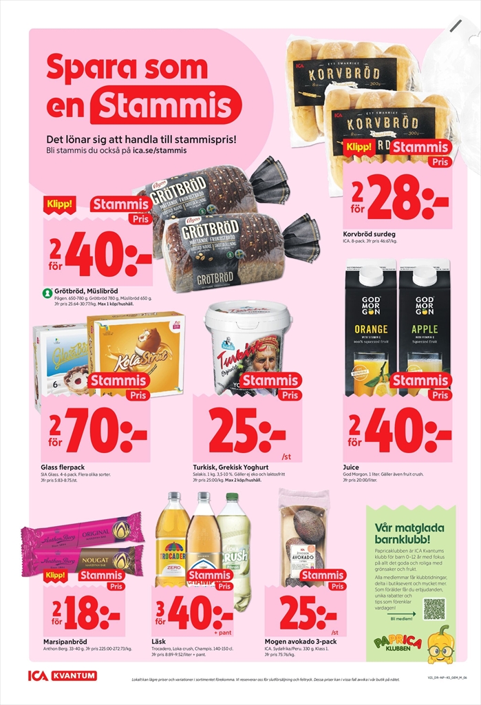 ica-kvantum - Aktuellt ICA Kvantum reklamblad från måndag, 18/05/2026 till söndag, 24/05/2026 - page: 8