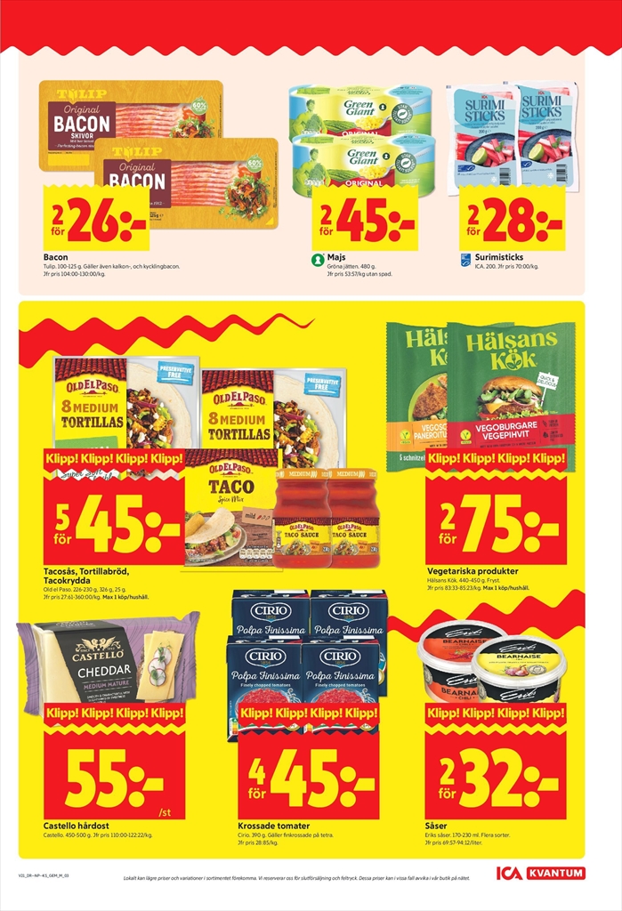 ica-kvantum - Aktuellt ICA Kvantum reklamblad från måndag, 18/05/2026 till söndag, 24/05/2026 - page: 3