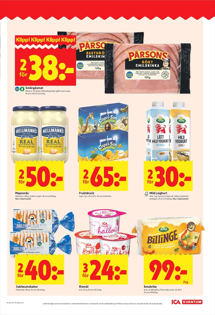 ica-kvantum - Aktuellt ICA Kvantum reklamblad från måndag, 18/05/2026 till söndag, 24/05/2026 - page: 9