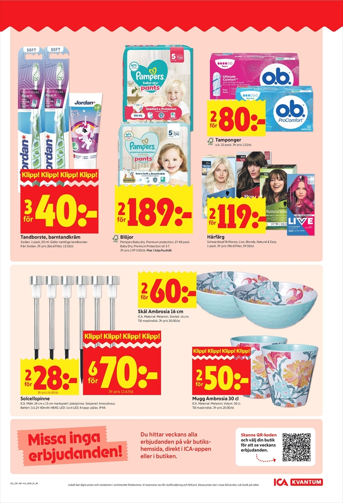 ica-kvantum - Aktuellt ICA Kvantum reklamblad från måndag, 18/05/2026 till söndag, 24/05/2026 - page: 11