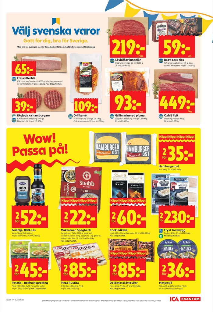 ica-kvantum - Aktuellt ICA Kvantum reklamblad från måndag, 25/05/2026 till söndag, 31/05/2026 - page: 5