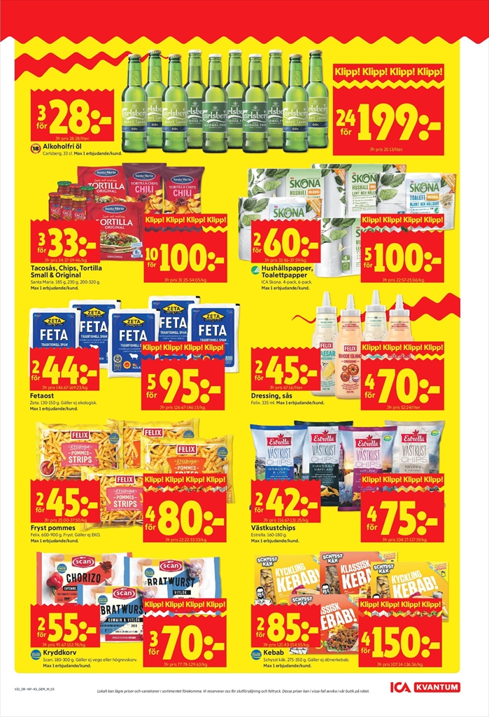 ica-kvantum - Aktuellt ICA Kvantum reklamblad från måndag, 25/05/2026 till söndag, 31/05/2026 - page: 3