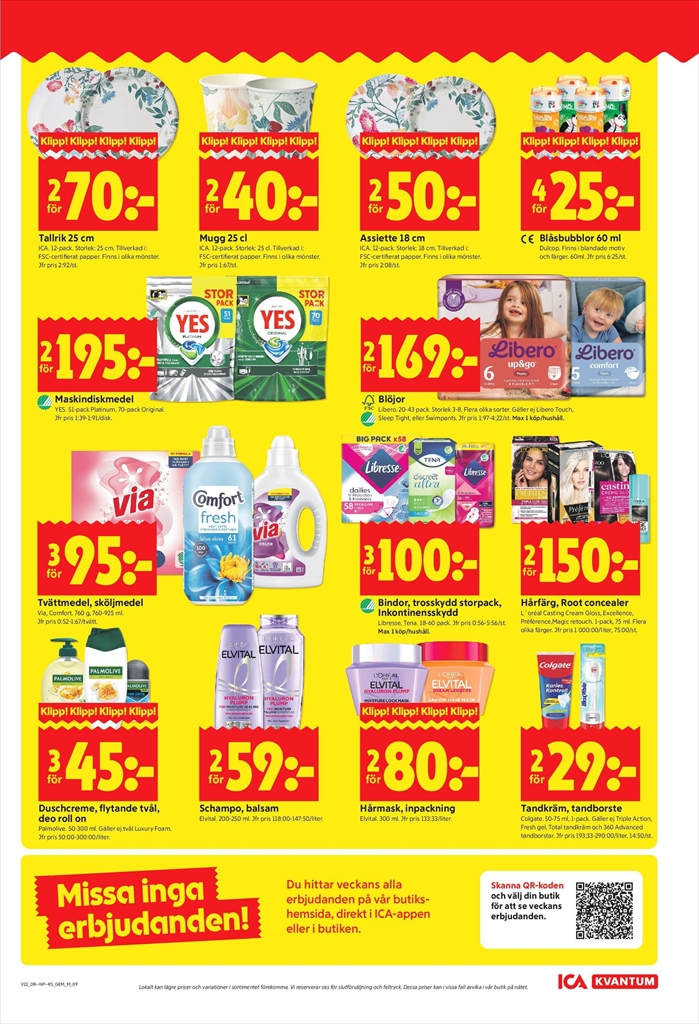 ica-kvantum - Aktuellt ICA Kvantum reklamblad från måndag, 25/05/2026 till söndag, 31/05/2026 - page: 9