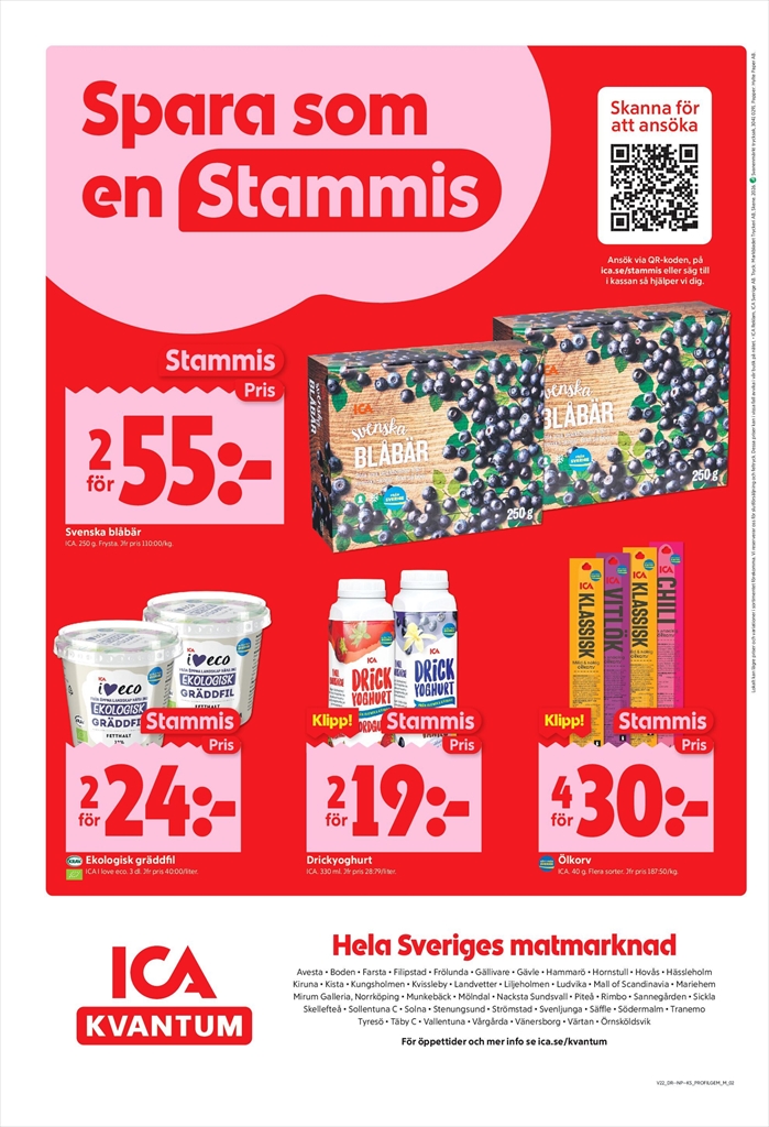 ica-kvantum - Aktuellt ICA Kvantum reklamblad från måndag, 25/05/2026 till söndag, 31/05/2026 - page: 10