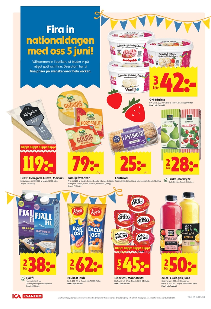 ica-kvantum - Aktuellt ICA Kvantum reklamblad från måndag, 01/06/2026 till söndag, 07/06/2026 - page: 2