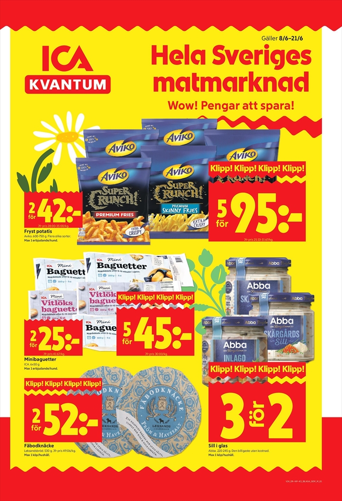 ica-kvantum - Aktuellt ICA Kvantum reklamblad från måndag, 08/06/2026 till söndag, 14/06/2026 - page: 9