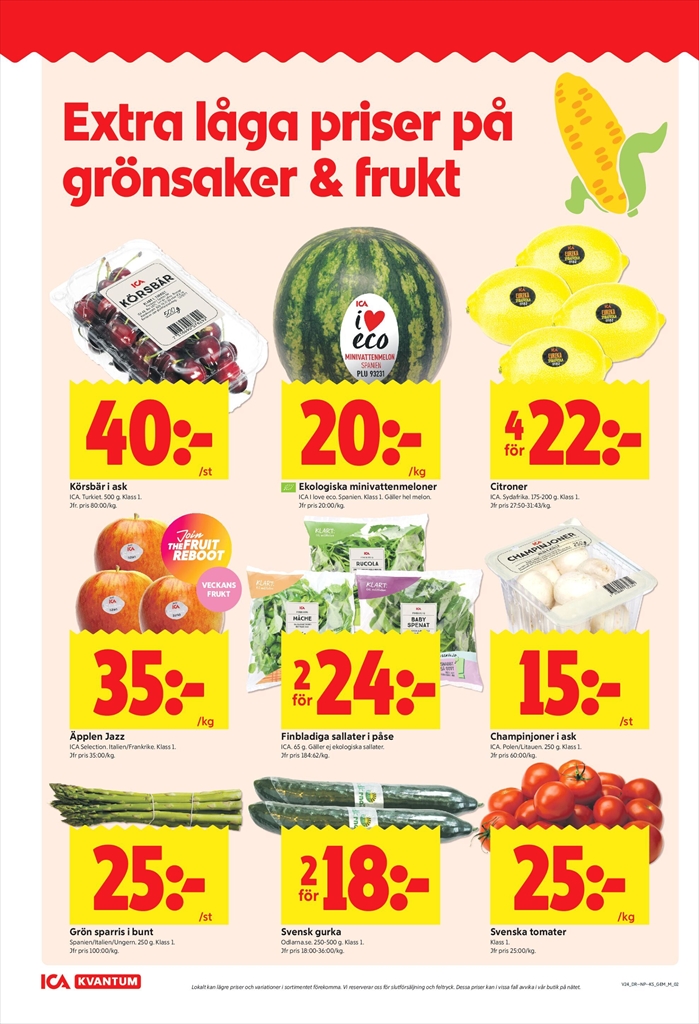 ica-kvantum - Aktuellt ICA Kvantum reklamblad från måndag, 08/06/2026 till söndag, 14/06/2026 - page: 2
