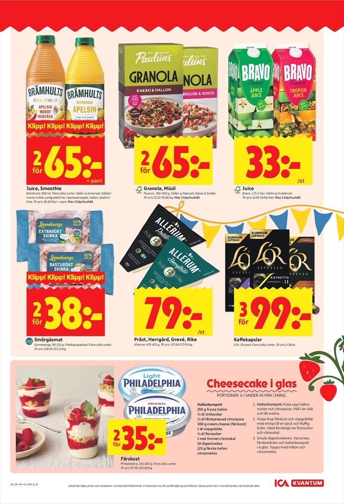 ica-kvantum - Aktuellt ICA Kvantum reklamblad från måndag, 15/06/2026 till söndag, 21/06/2026 - page: 9