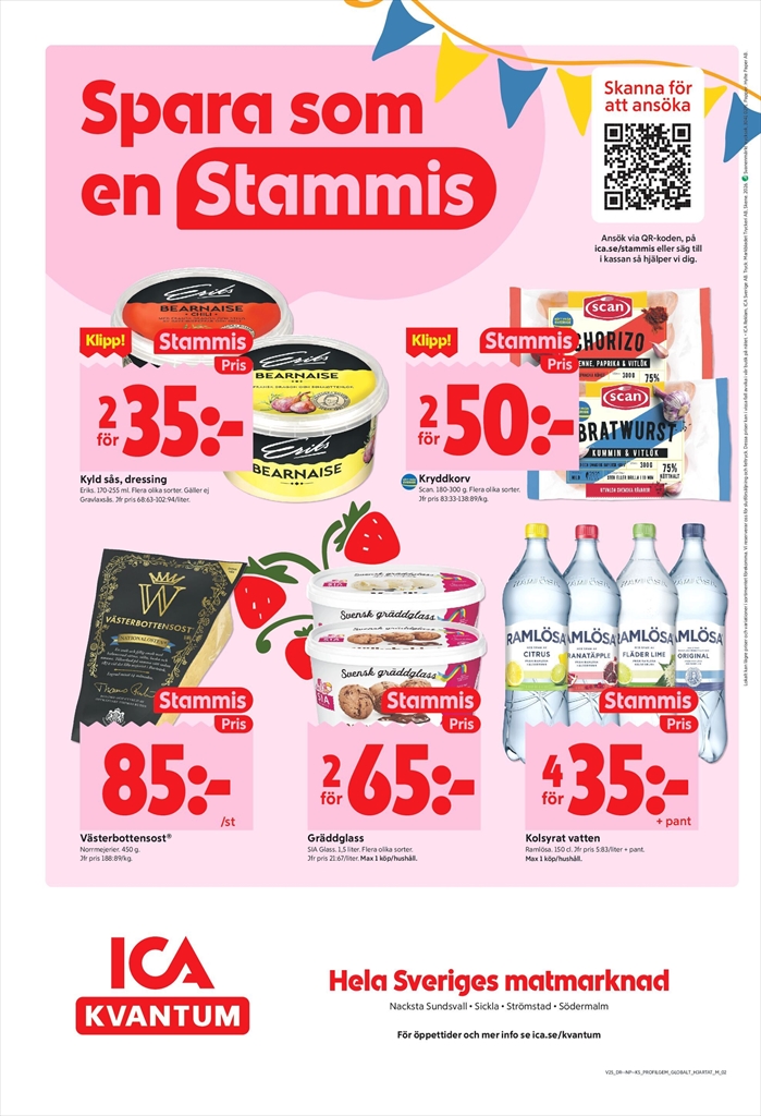 ica-kvantum - Aktuellt ICA Kvantum reklamblad från måndag, 15/06/2026 till söndag, 21/06/2026 - page: 12