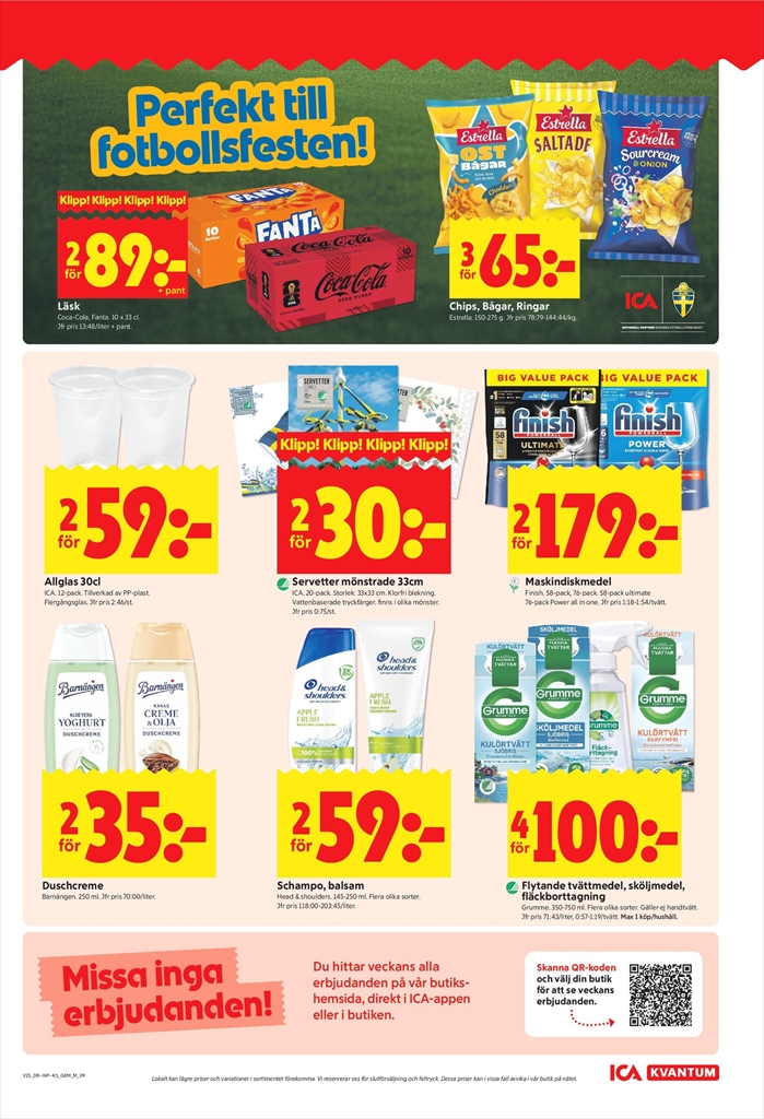 ica-kvantum - Aktuellt ICA Kvantum reklamblad från måndag, 15/06/2026 till söndag, 21/06/2026 - page: 11