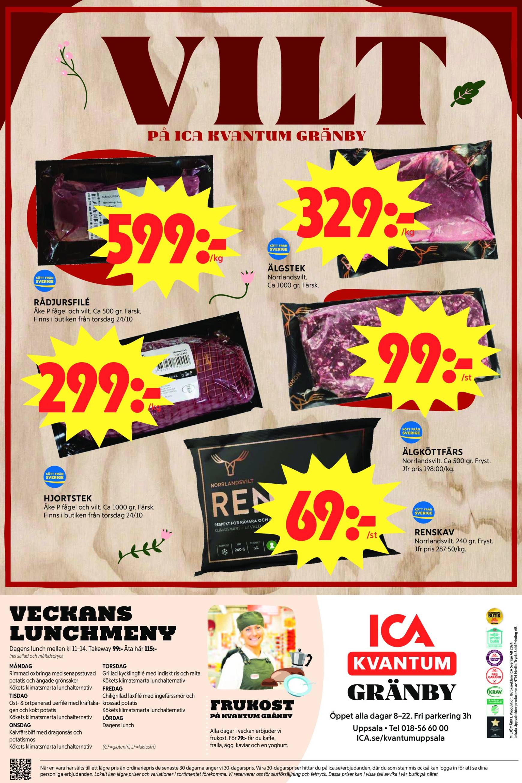 ica-kvantum - ICA Kvantum-reklambladet är giltigt från 21.10. - 27.10. - page: 12