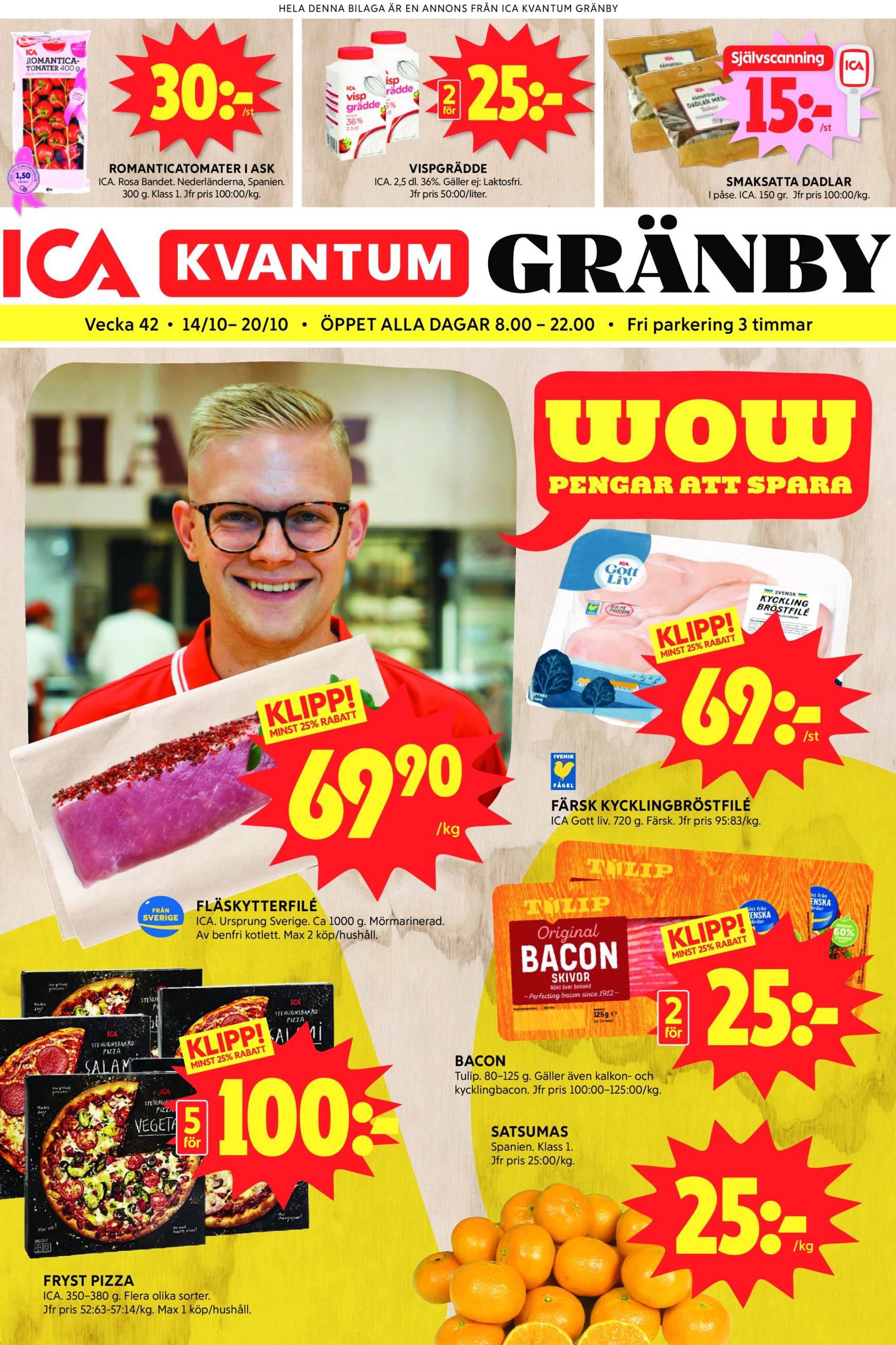 ica-kvantum - ICA Kvantum-reklambladet är giltigt från 14.10. - 20.10.