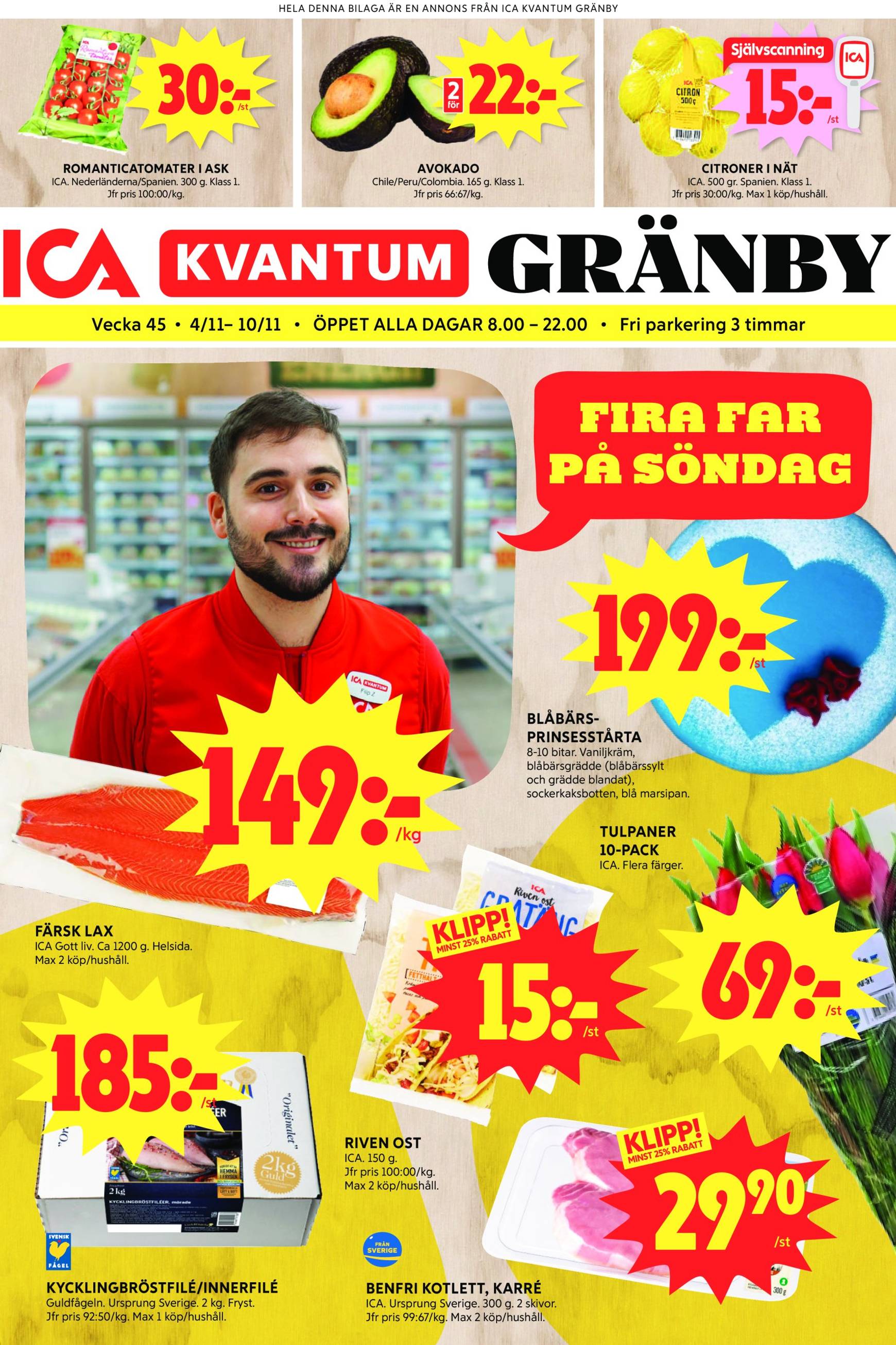 ica-kvantum - ICA Kvantum-reklambladet är giltigt från 04.11. - 10.11.