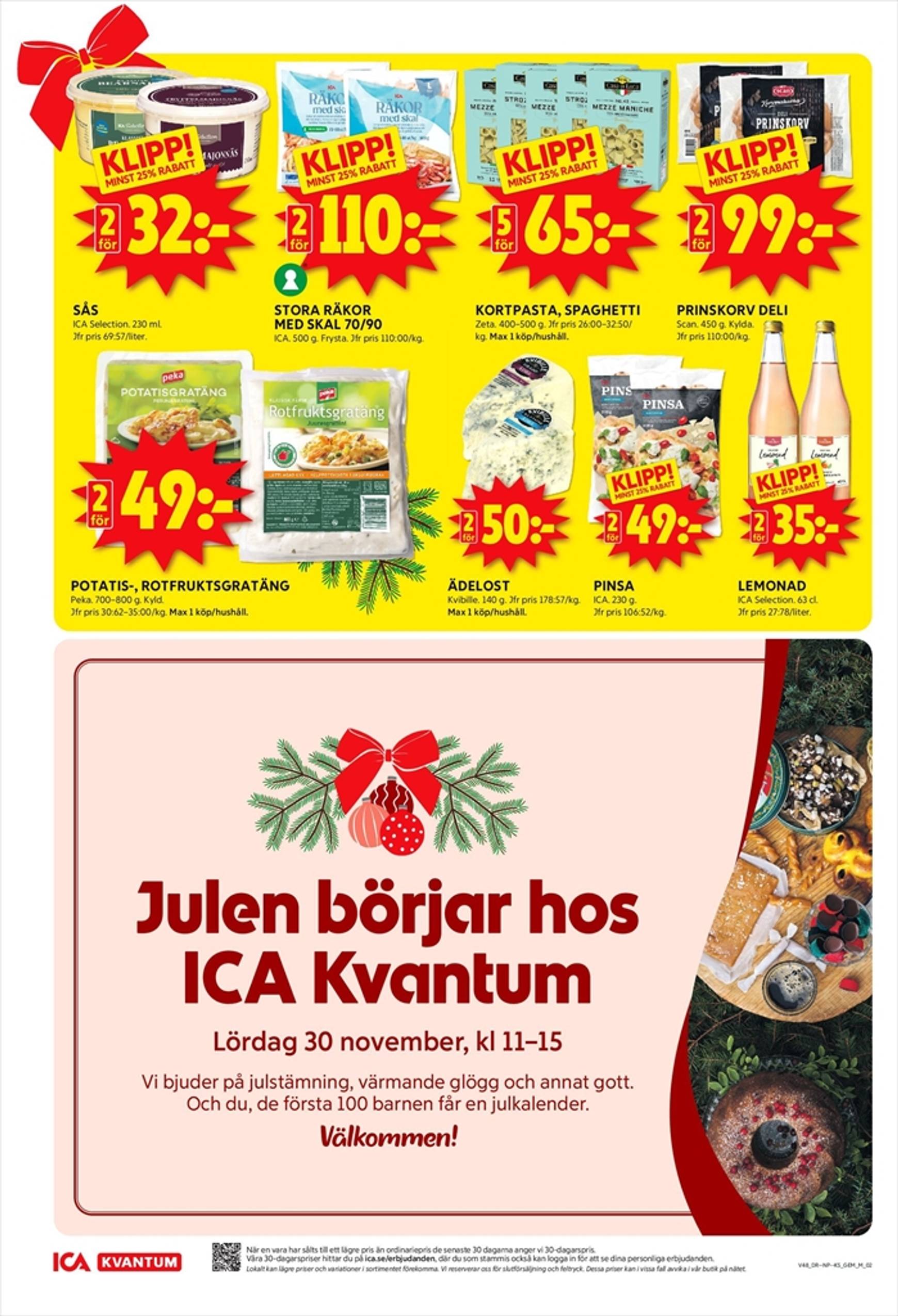 ica-kvantum - ICA Kvantum-reklambladet är giltigt från 25/11 - 01/12 - page: 2