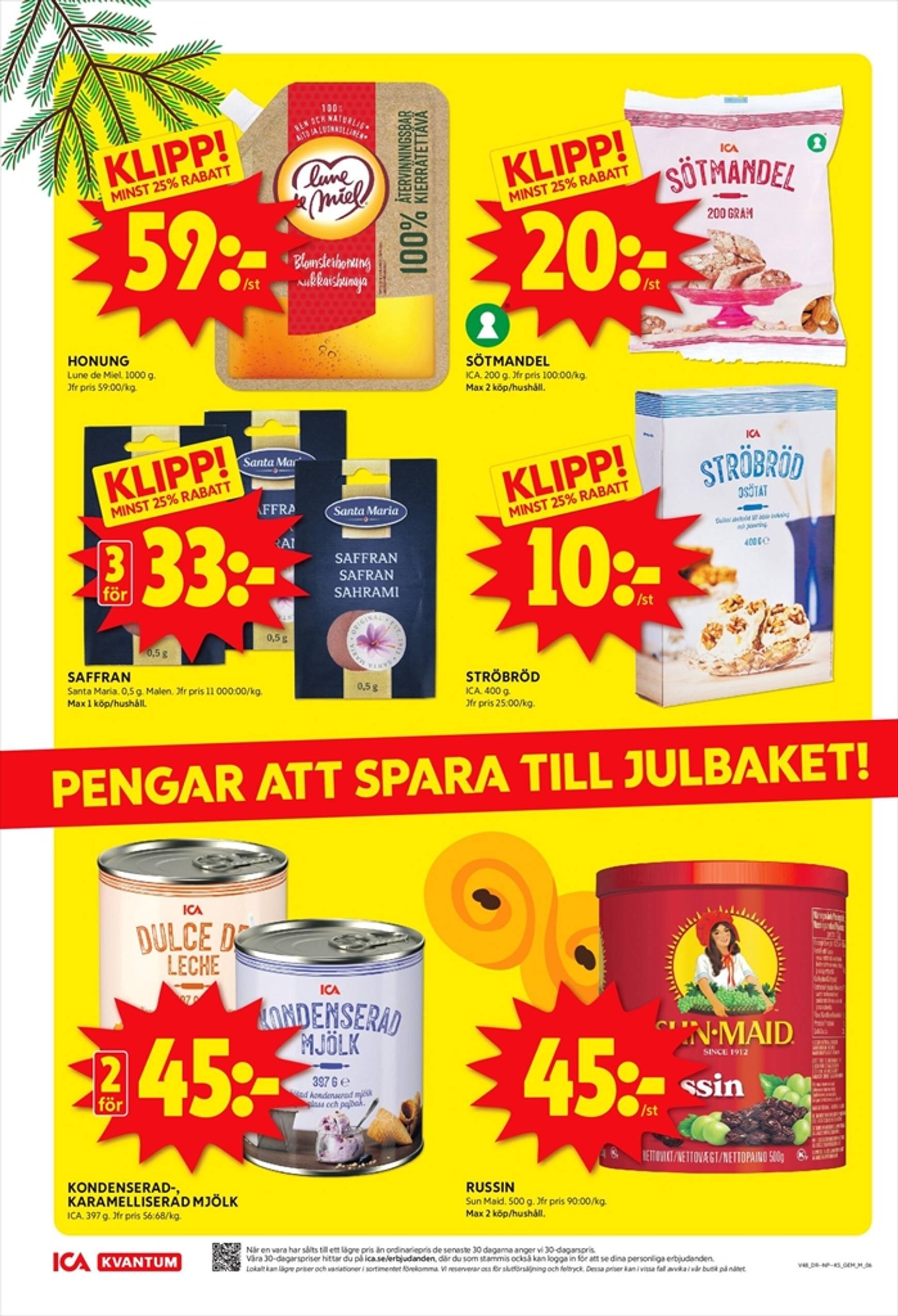 ica-kvantum - ICA Kvantum-reklambladet är giltigt från 25/11 - 01/12 - page: 6