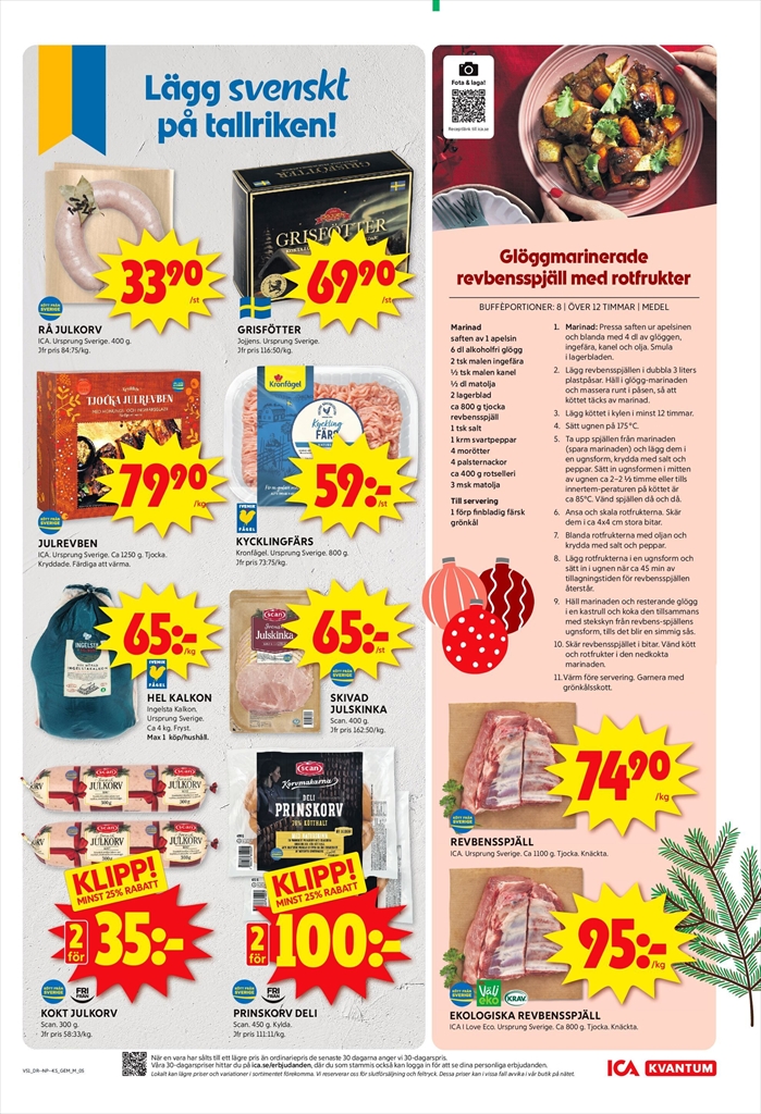 ica-kvantum - ICA Kvantum-reklambladet giltigt från 16/12 - 26/12 - page: 5