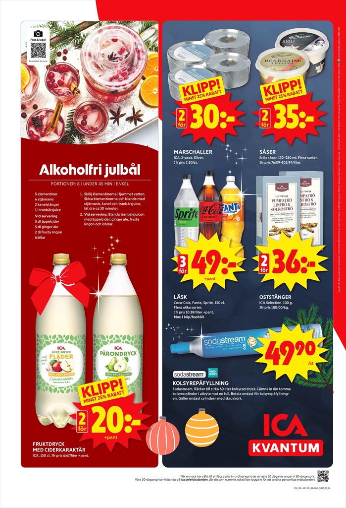 ica-kvantum - ICA Kvantum-reklambladet giltigt från 16/12 - 26/12 - page: 16