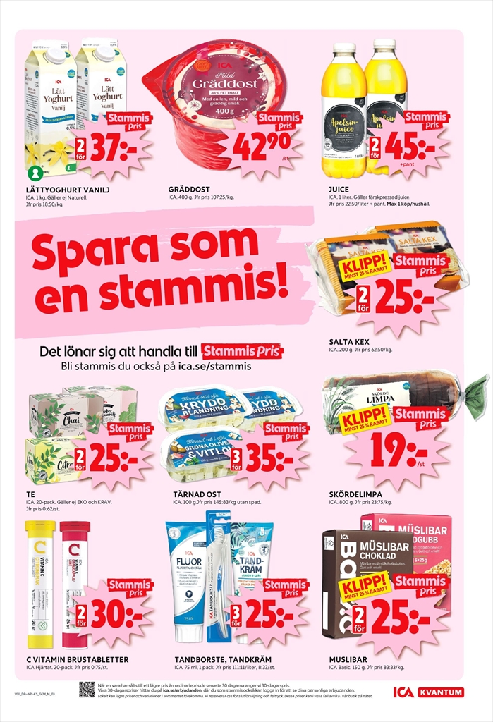 ica-kvantum - ICA Kvantum-reklambladet giltigt från 02/01 - 06/01 - page: 3